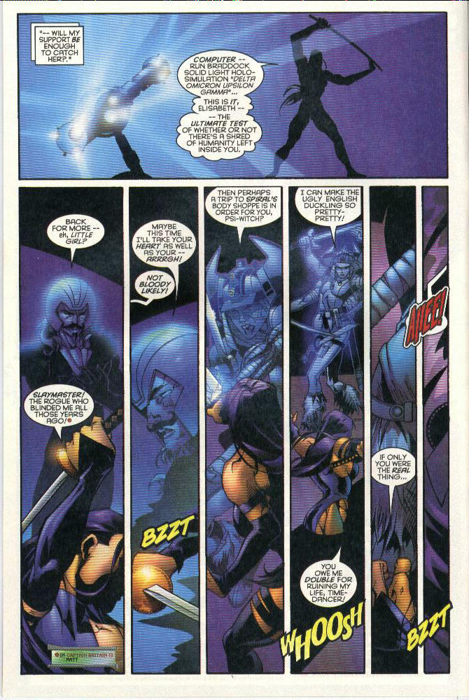 Psylocke & Archangel Crimson Dawn issue 1 - Page 22