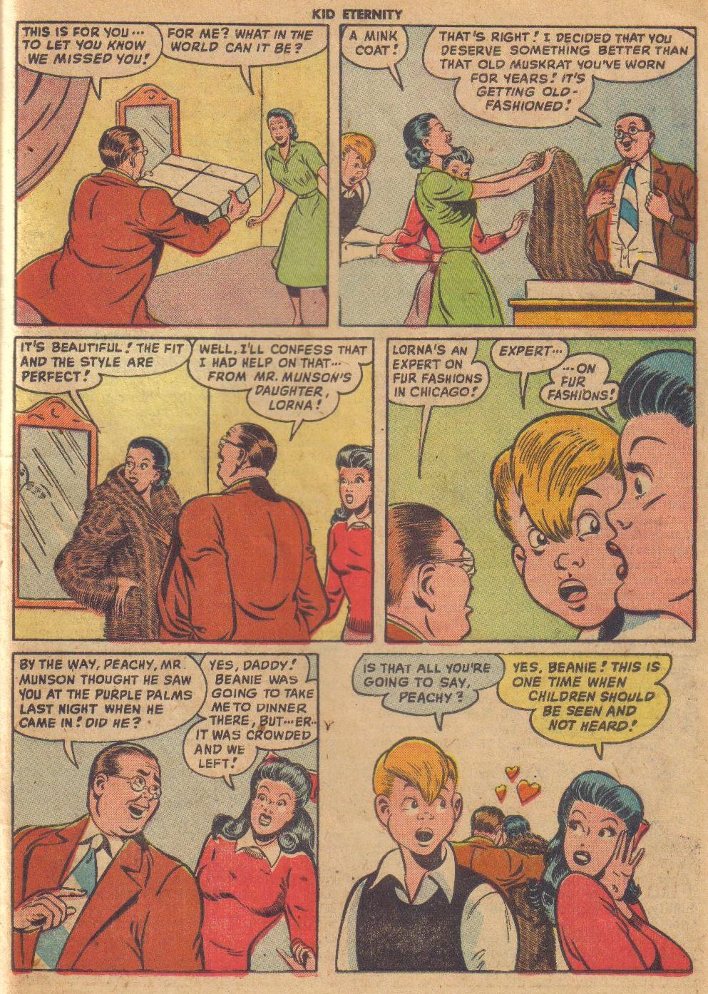Read online Kid Eternity (1946) comic -  Issue #15 - 22
