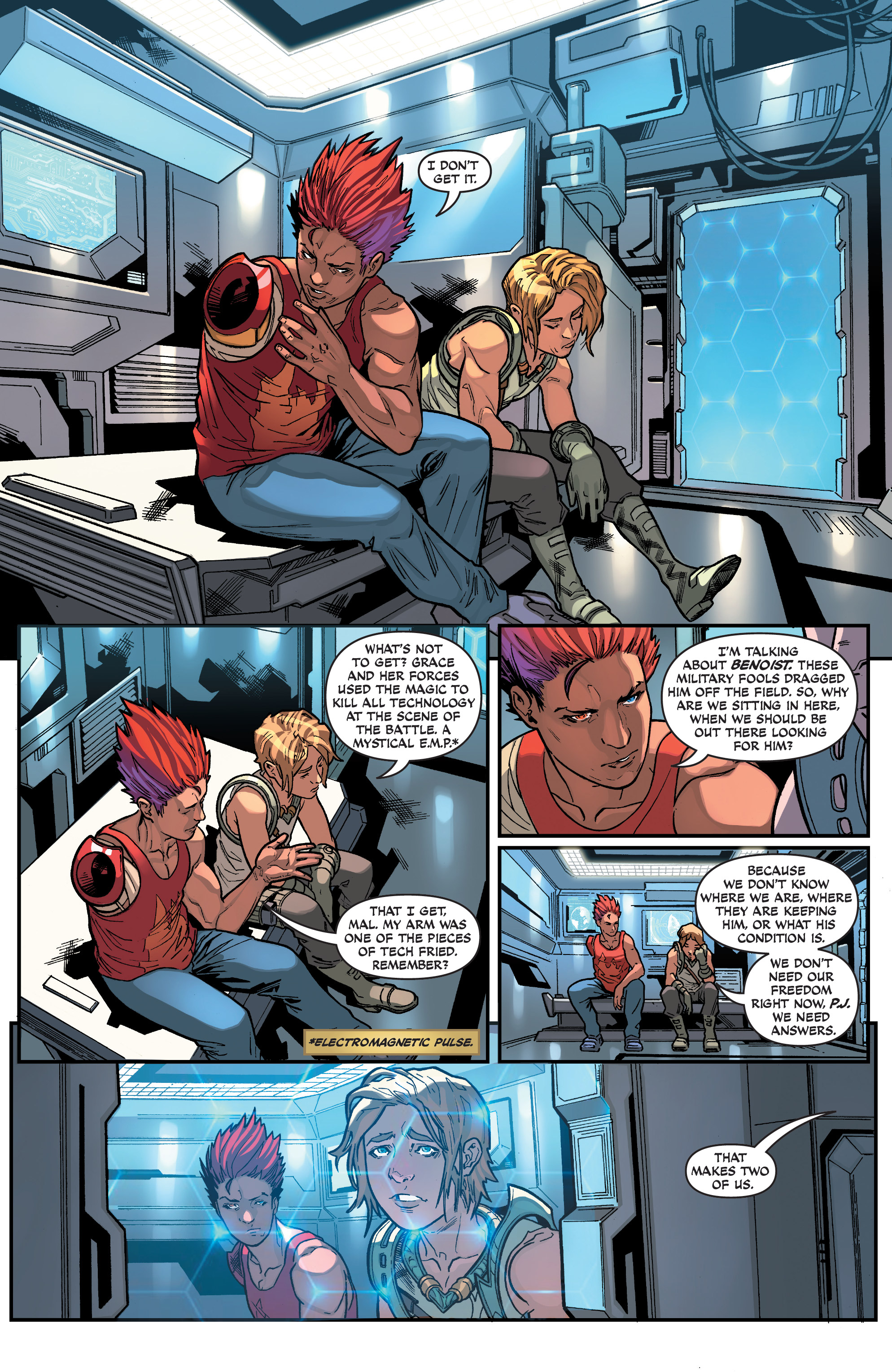 Read online Soulfire comic -  Issue #2 - 5