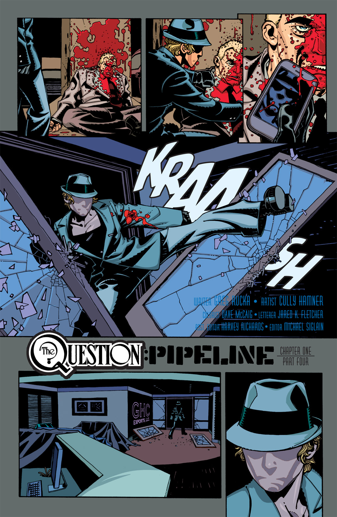 Read online The Question: Pipeline comic -  Issue # TPB - 25