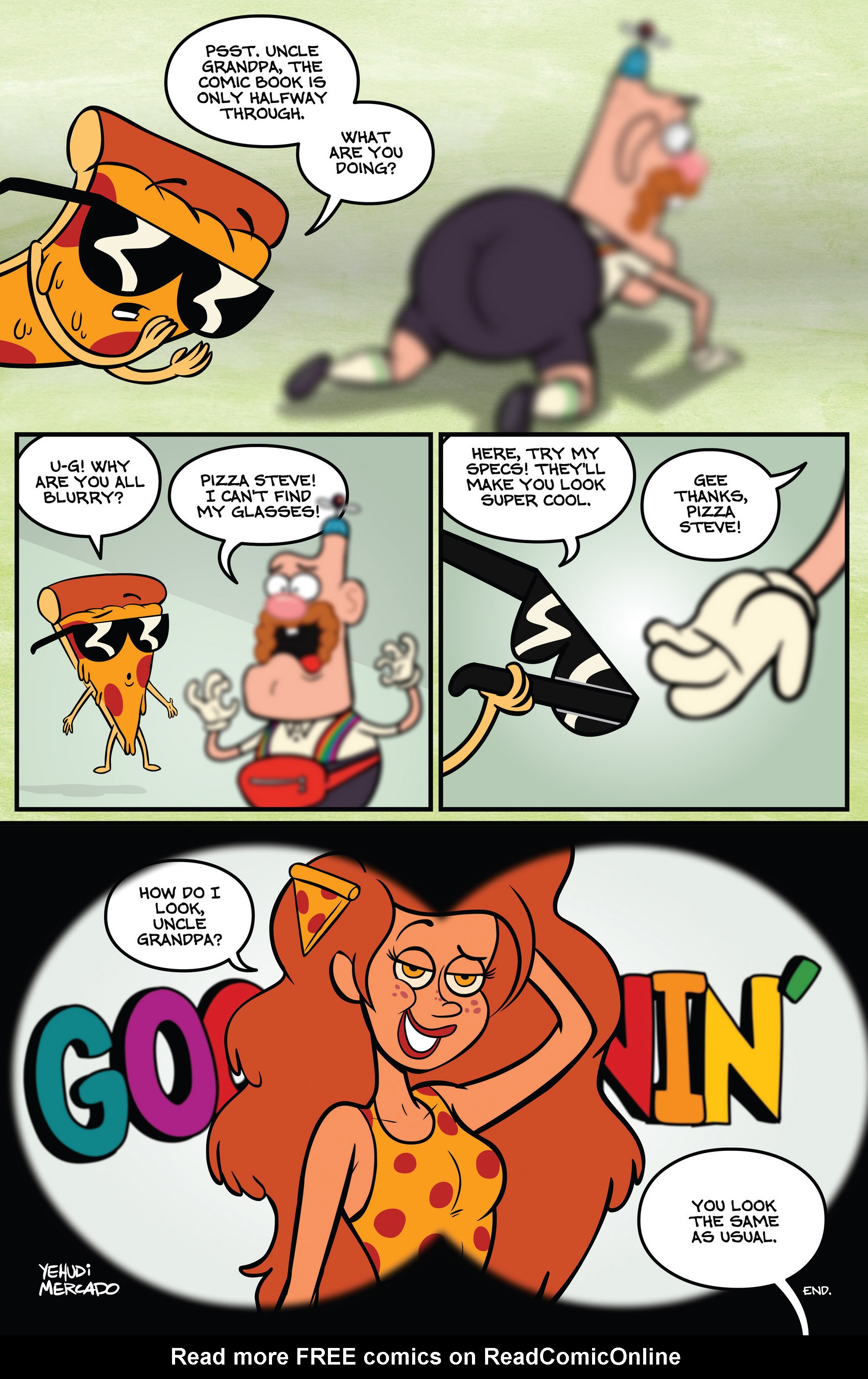 Read online Uncle Grandpa comic -  Issue #1 - 14