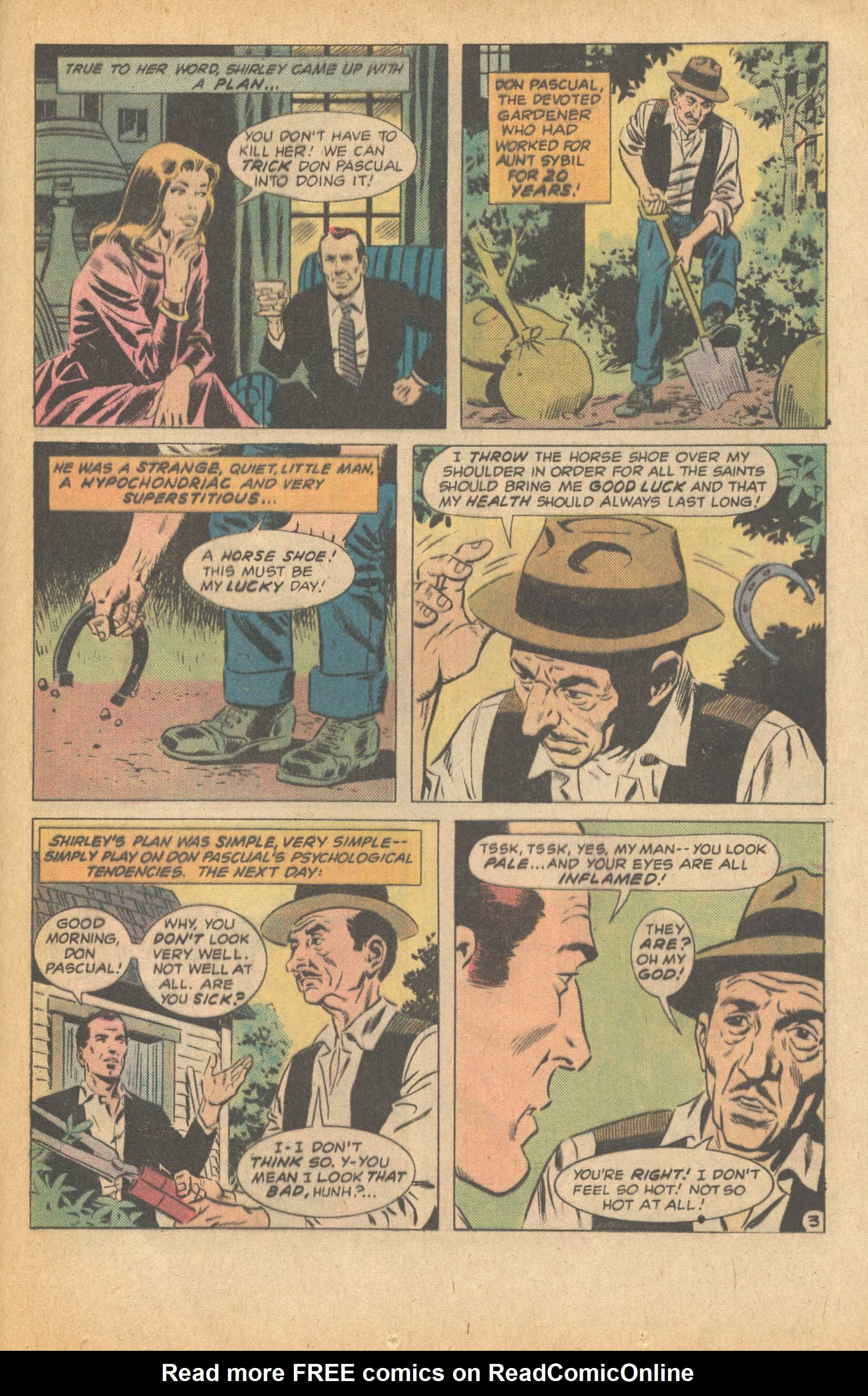 Read online Weird Mystery Tales comic -  Issue #23 - 25