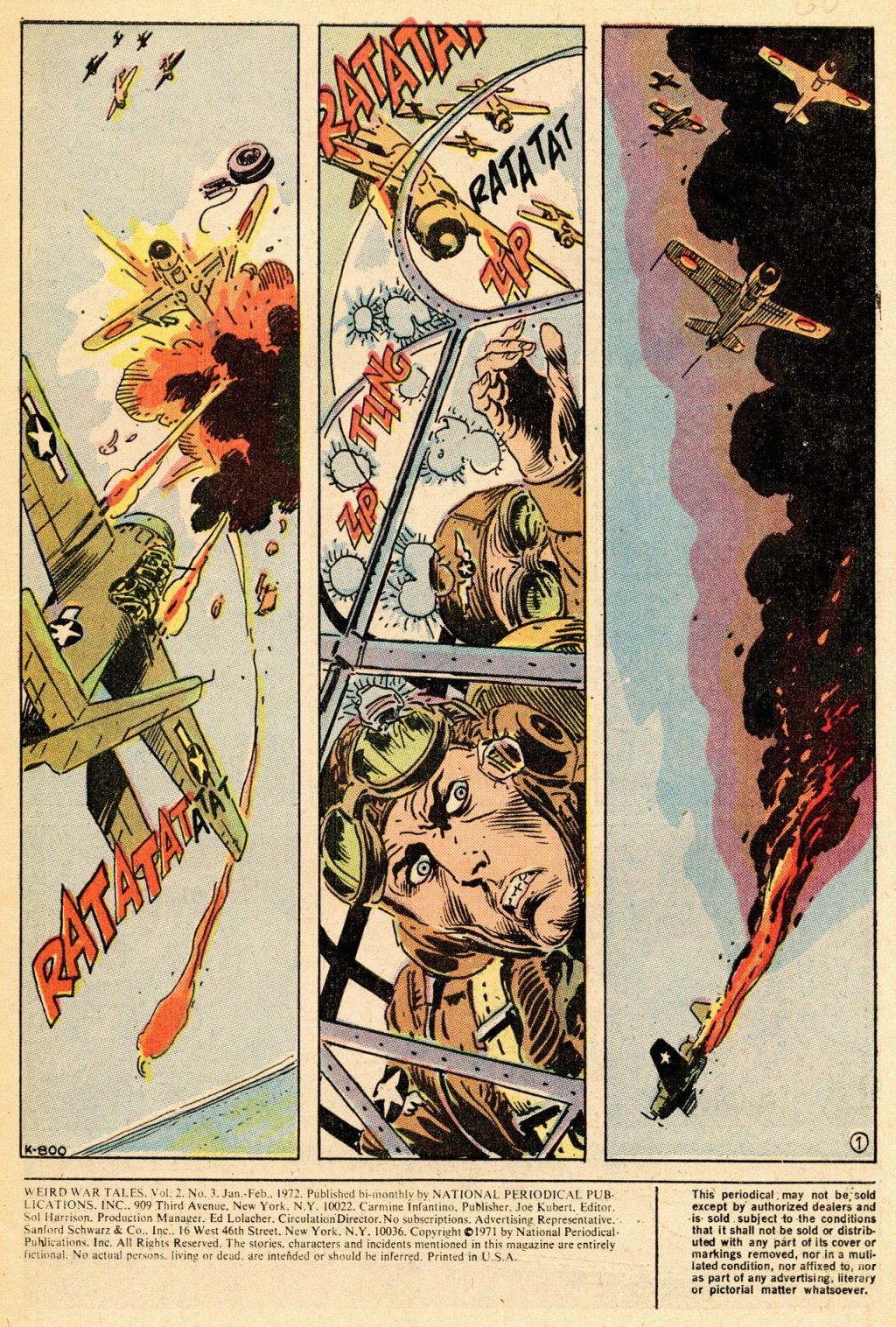 Read online Weird War Tales (1971) comic -  Issue #3 - 3