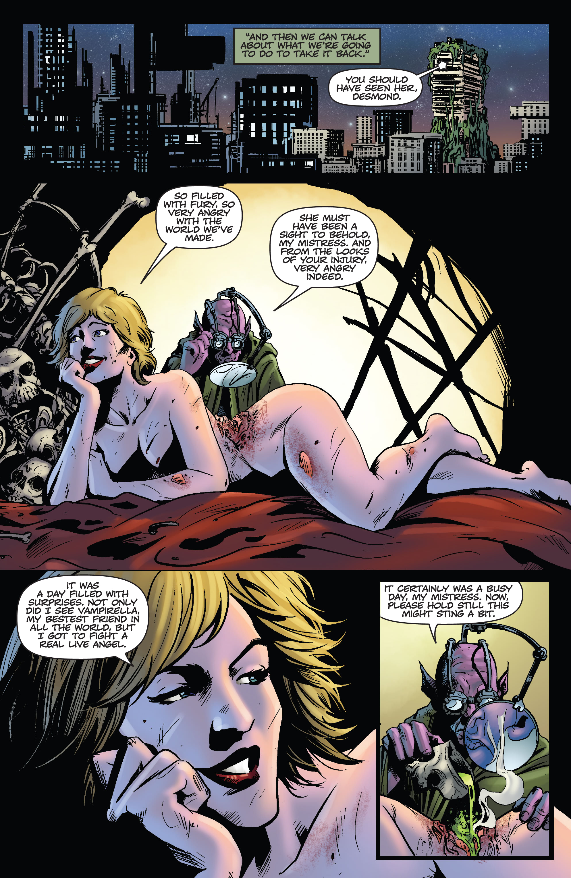 Read online Vengeance of Vampirella (2019) comic -  Issue #13 - 14
