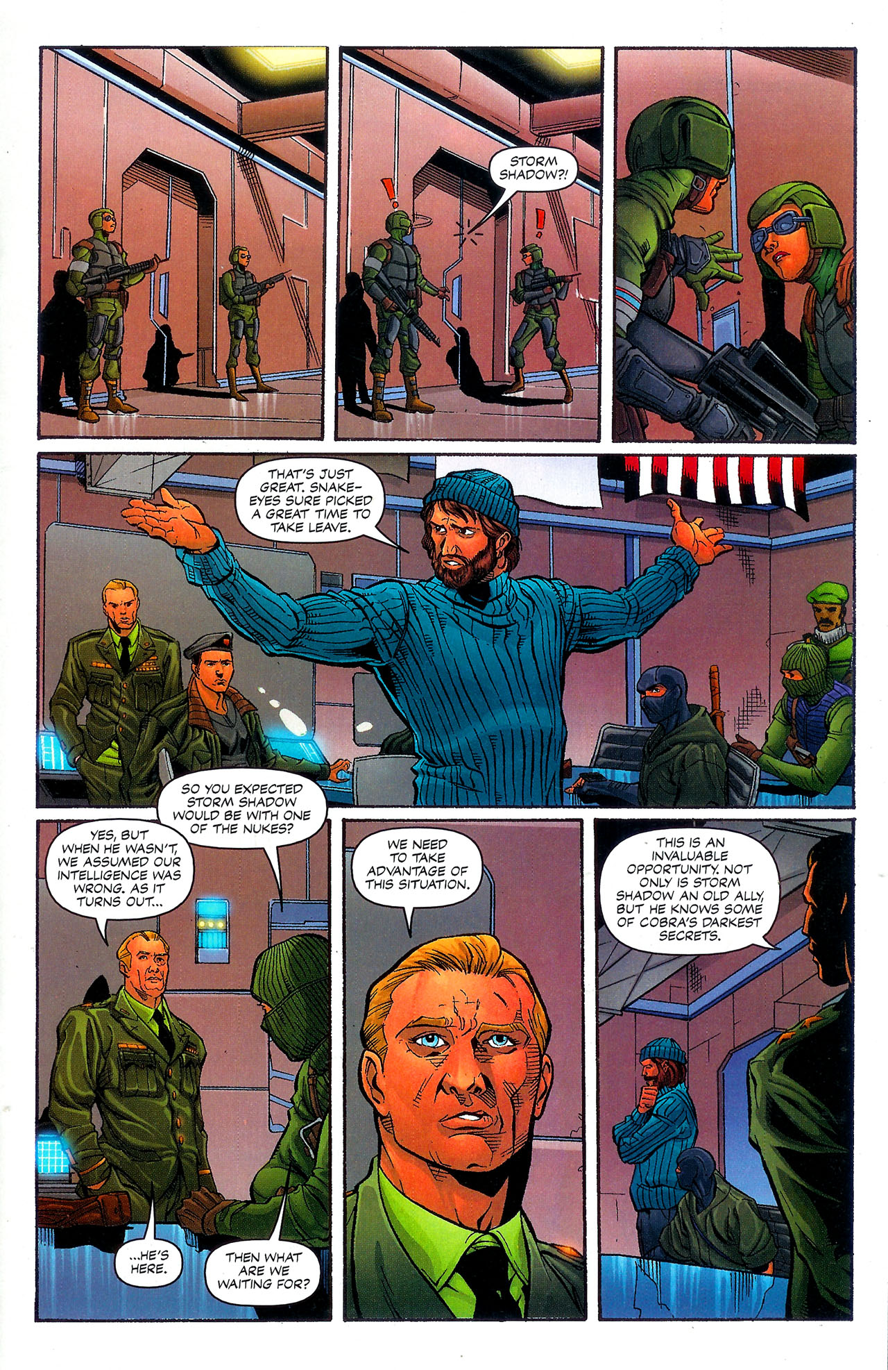 Read online G.I. Joe (2001) comic -  Issue #8 - 15