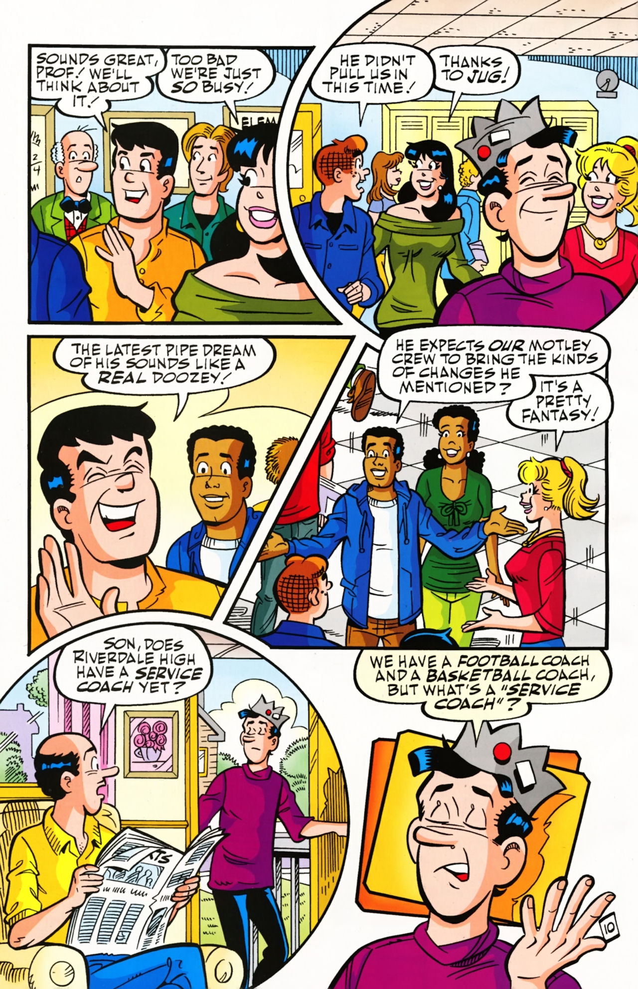 Read online Archie's Pal Jughead Comics comic -  Issue #201 - 16