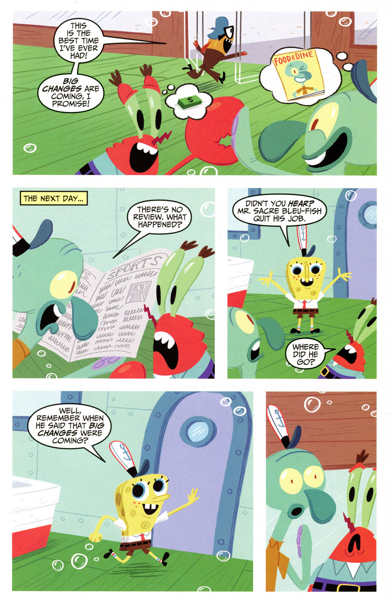 Read online SpongeBob Comics comic -  Issue #23 - 30
