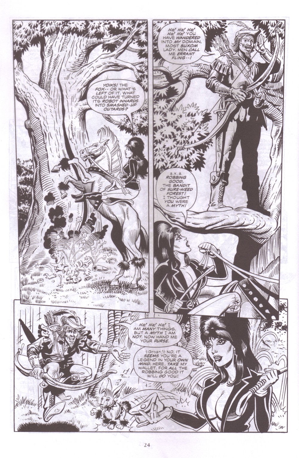 Read online Elvira, Mistress of the Dark comic -  Issue #157 - 21