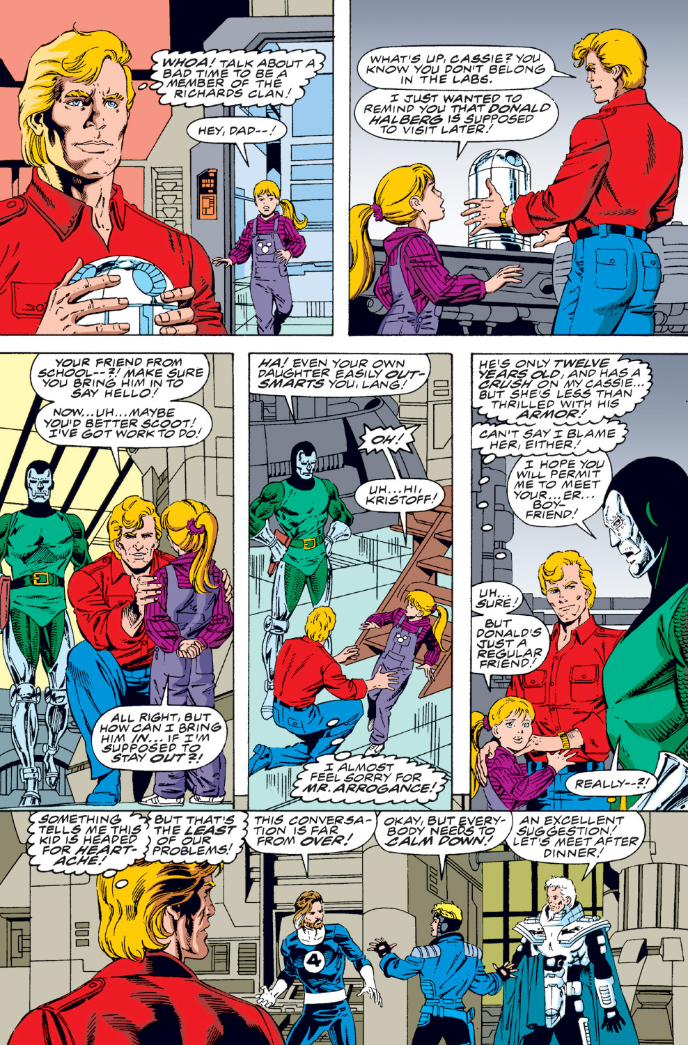 Read online Fantastic Four (1961) comic -  Issue #410 - 8