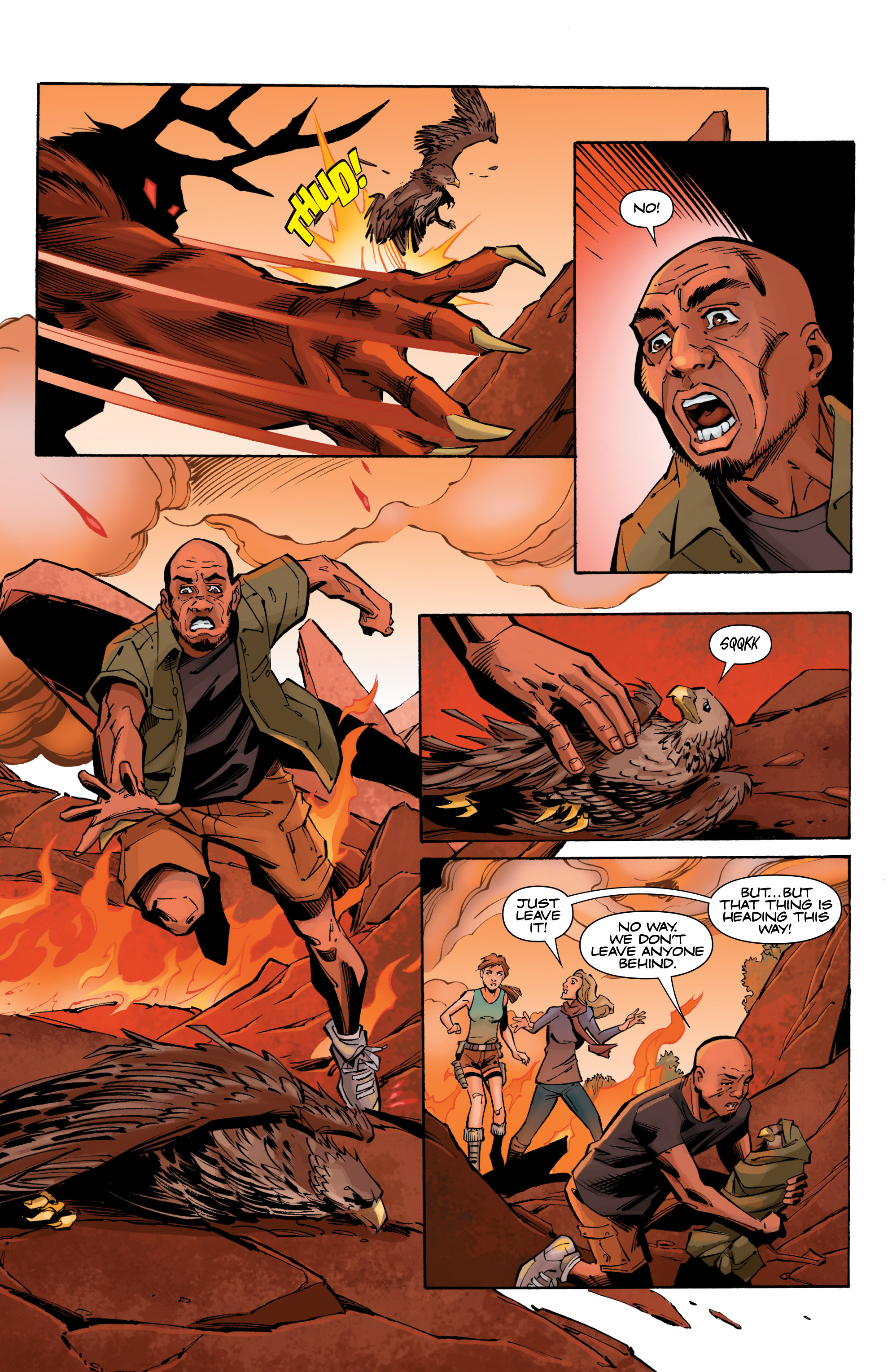 Read online Lara Croft and the Frozen Omen comic -  Issue #5 - 16