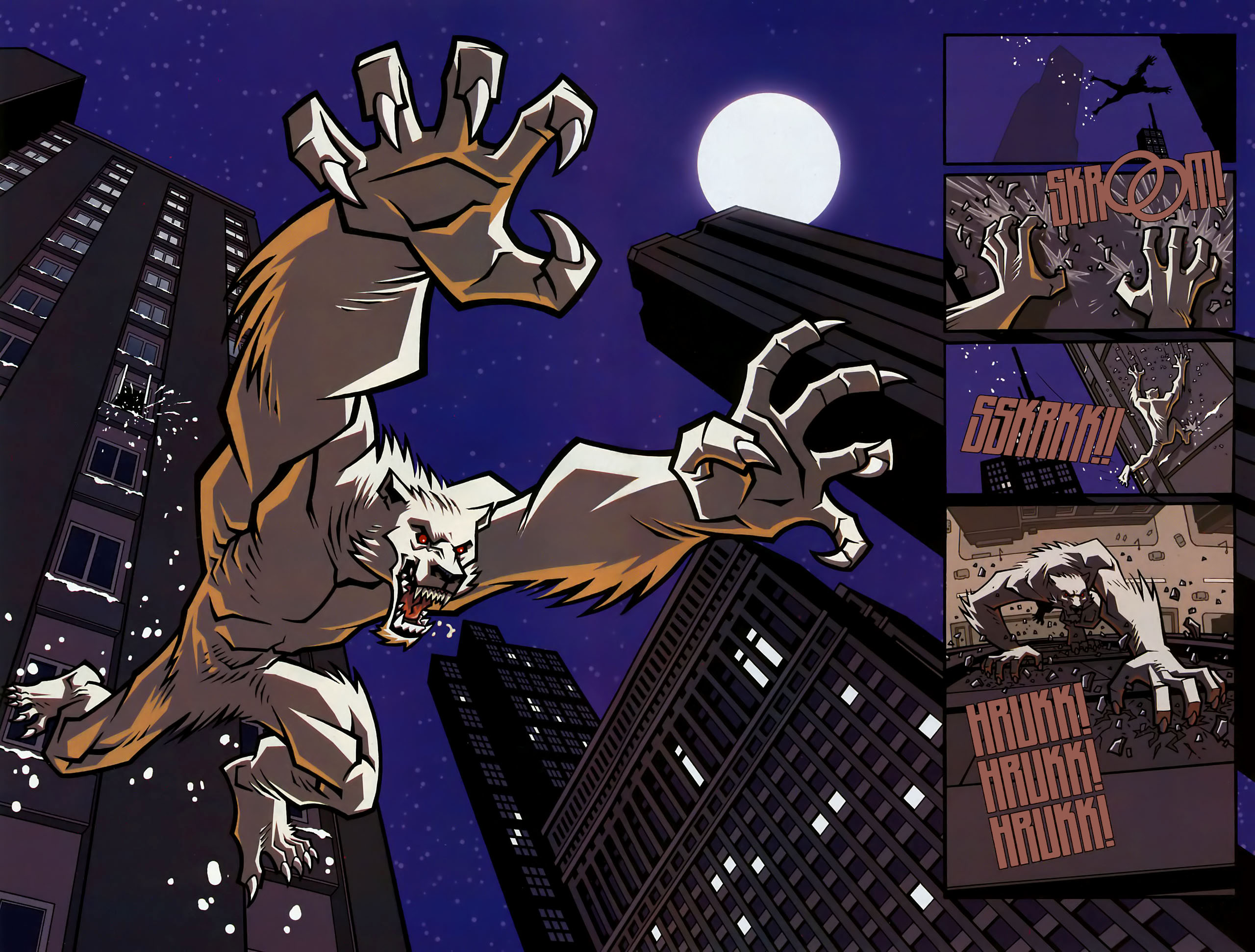 Read online The Astounding Wolf-Man comic -  Issue #1 - 8