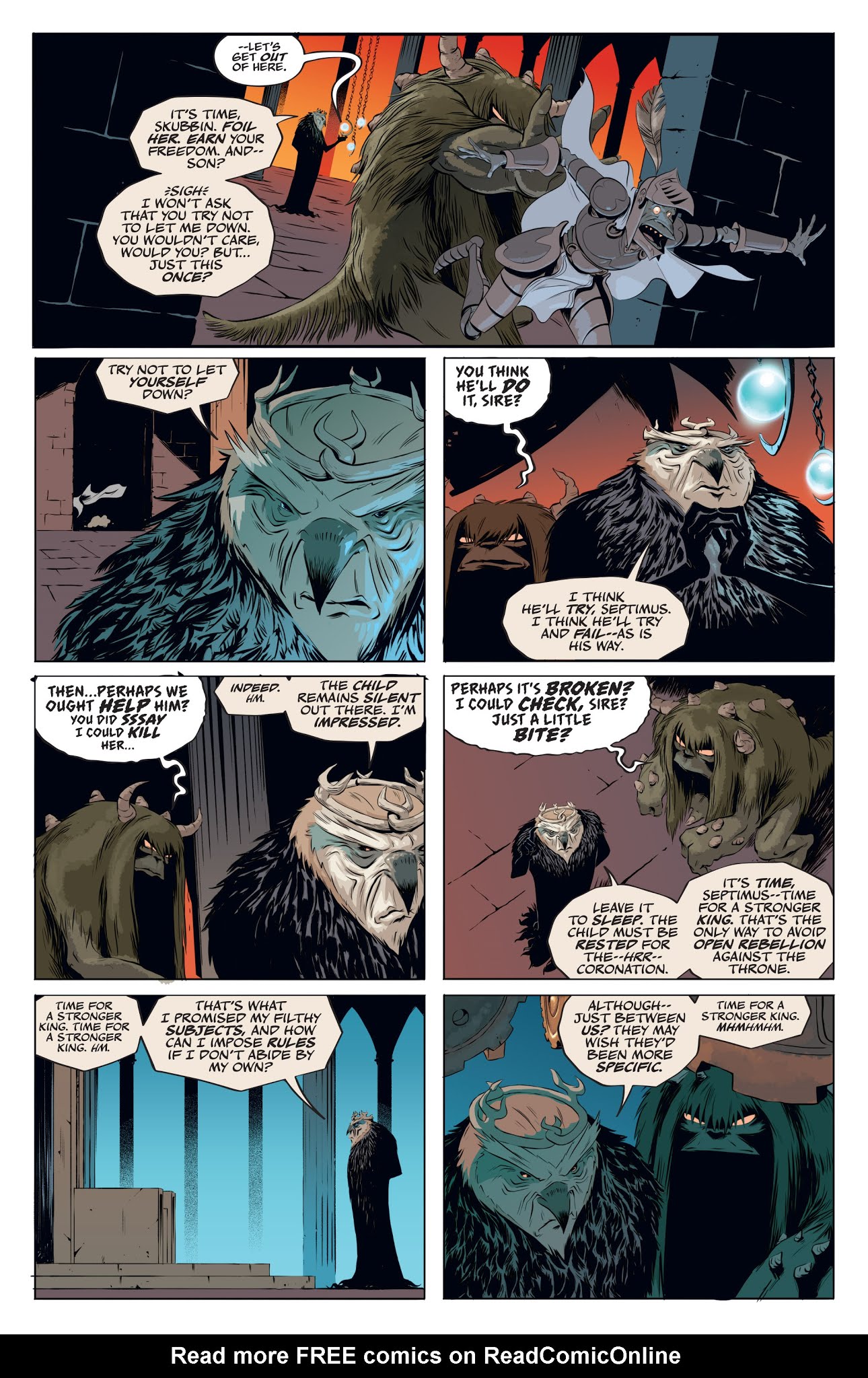 Read online Jim Henson's Labyrinth: Coronation comic -  Issue #6 - 21