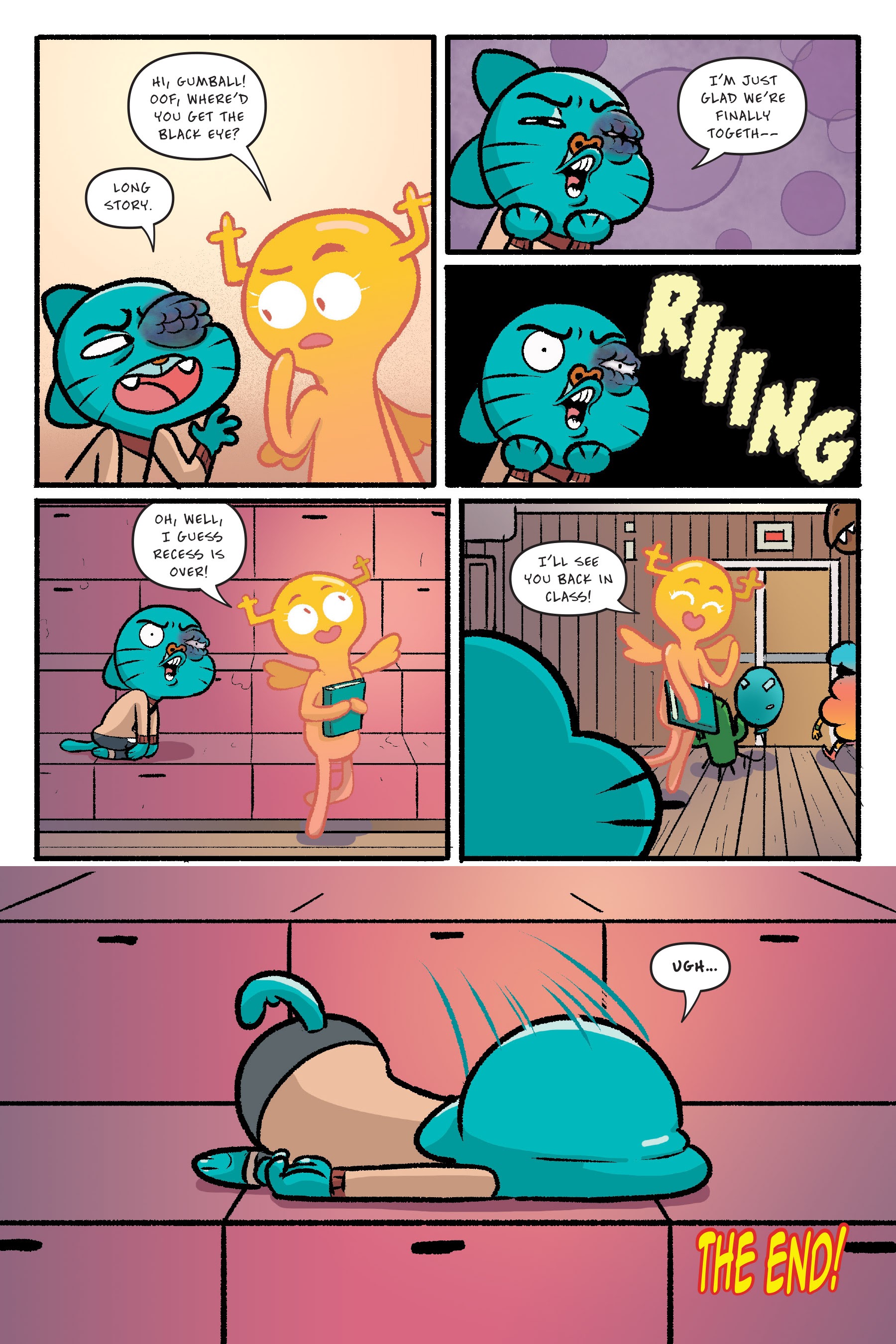 Read online The Amazing World of Gumball: The Storm comic -  Issue # TPB - 124