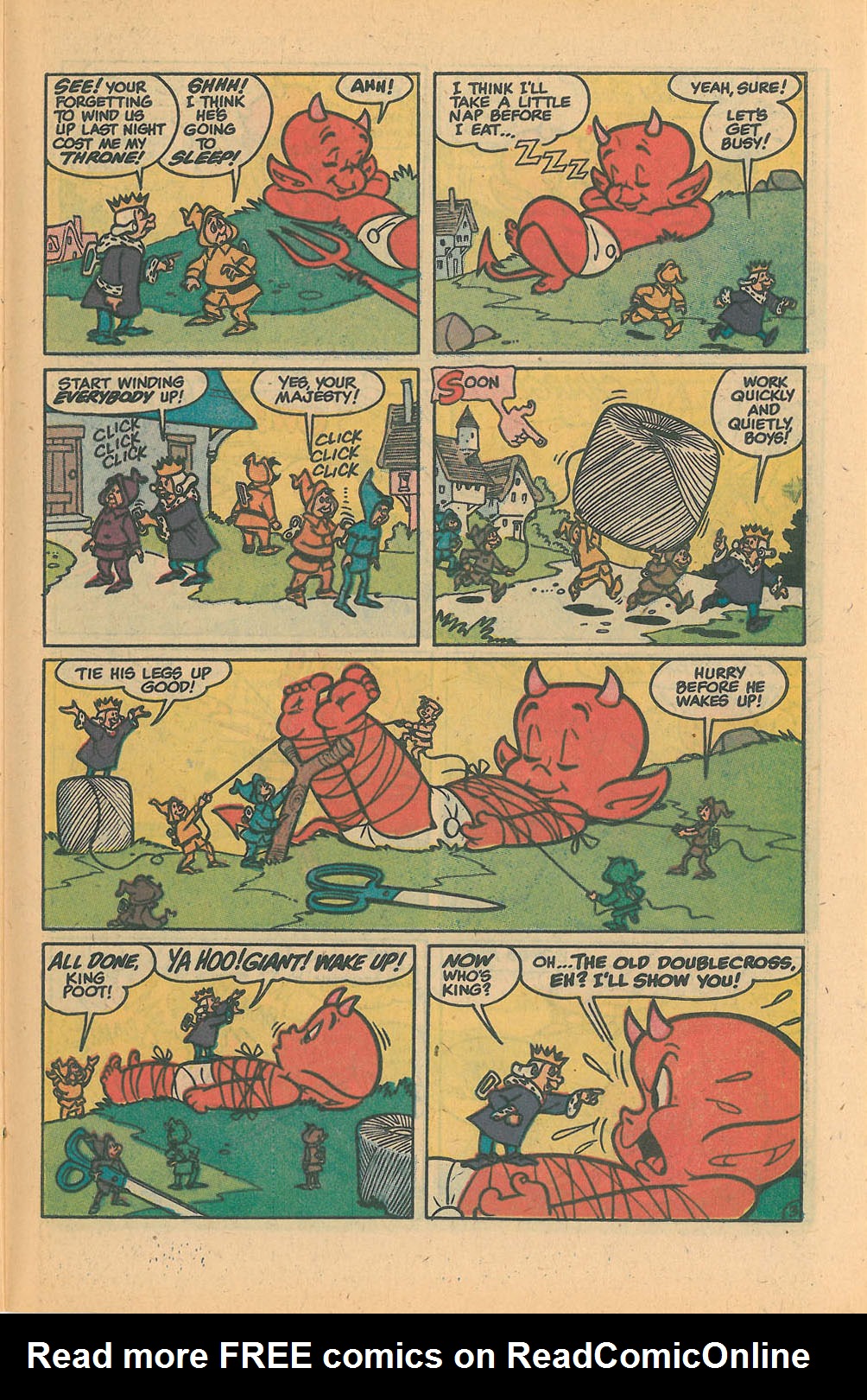 Read online Hot Stuff, the Little Devil comic -  Issue #147 - 22