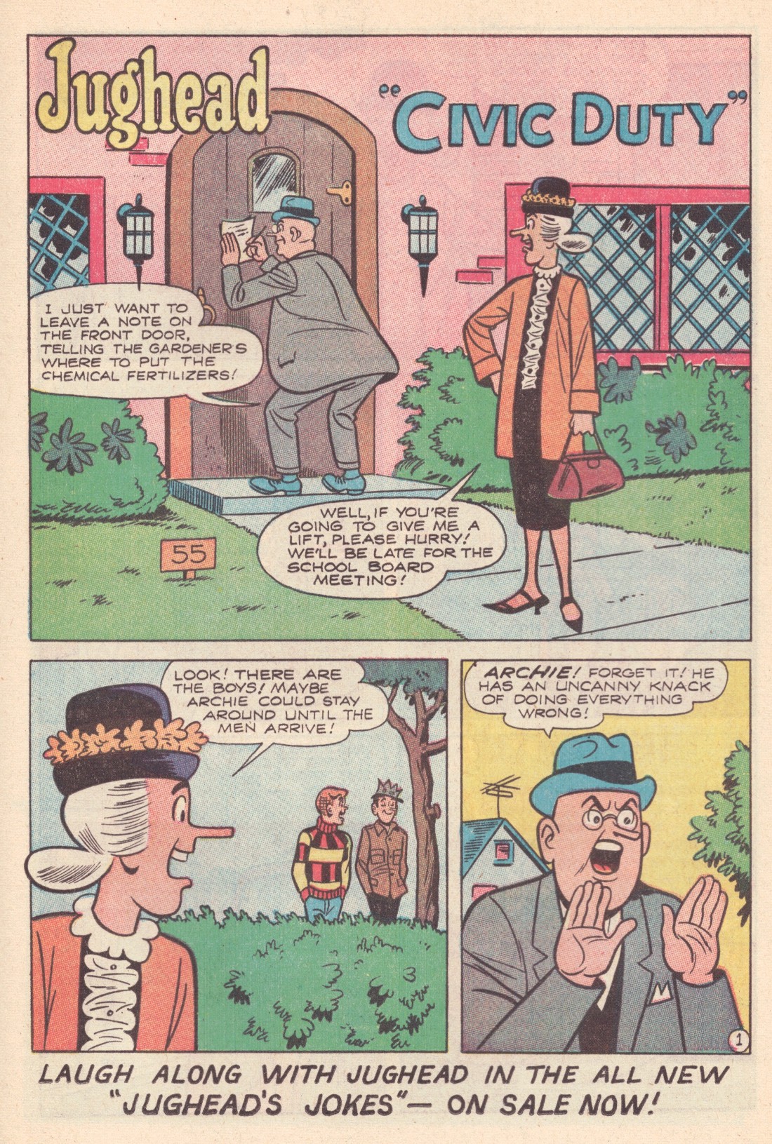 Read online Jughead (1965) comic -  Issue #147 - 13