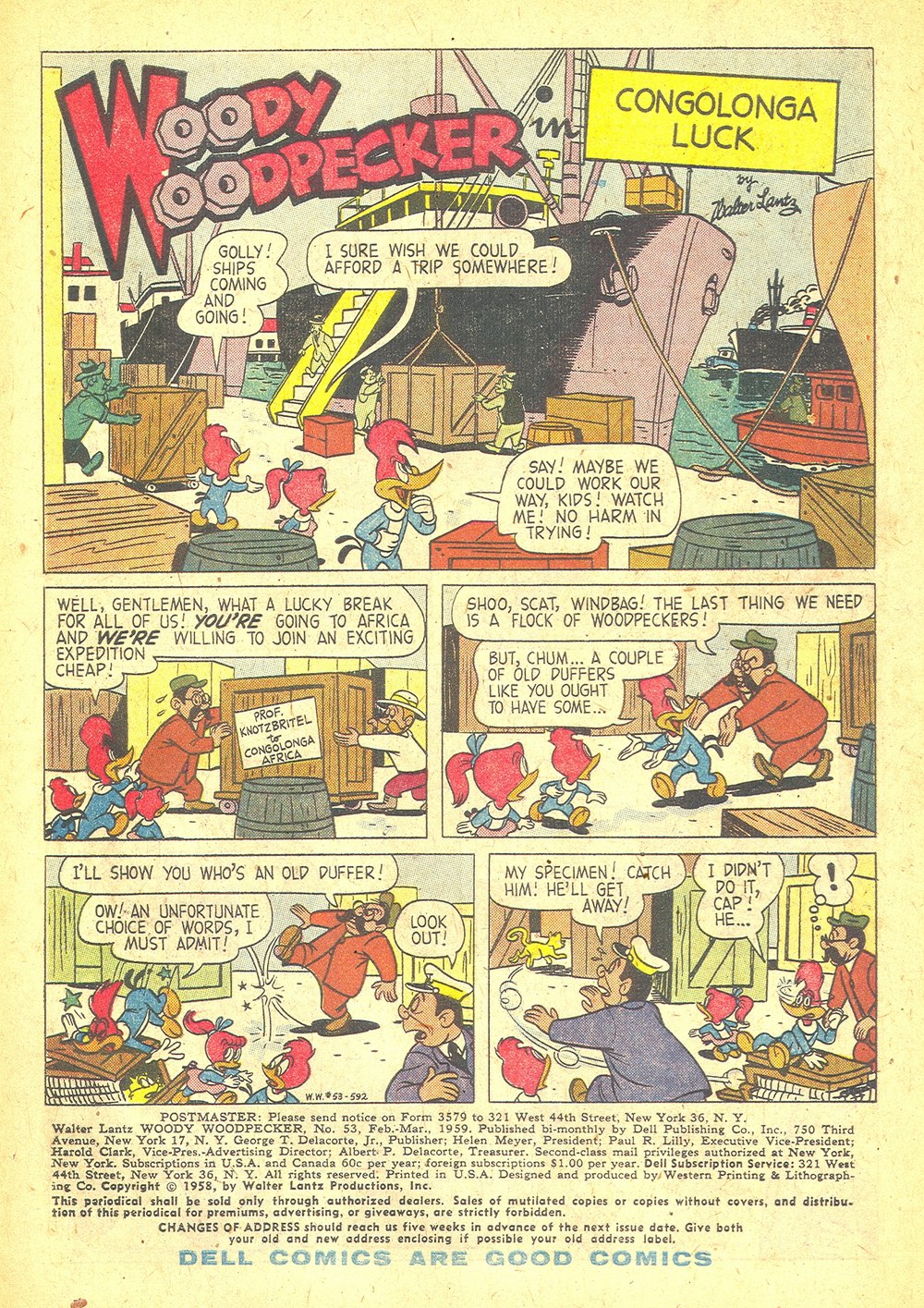 Read online Walter Lantz Woody Woodpecker (1952) comic -  Issue #53 - 3