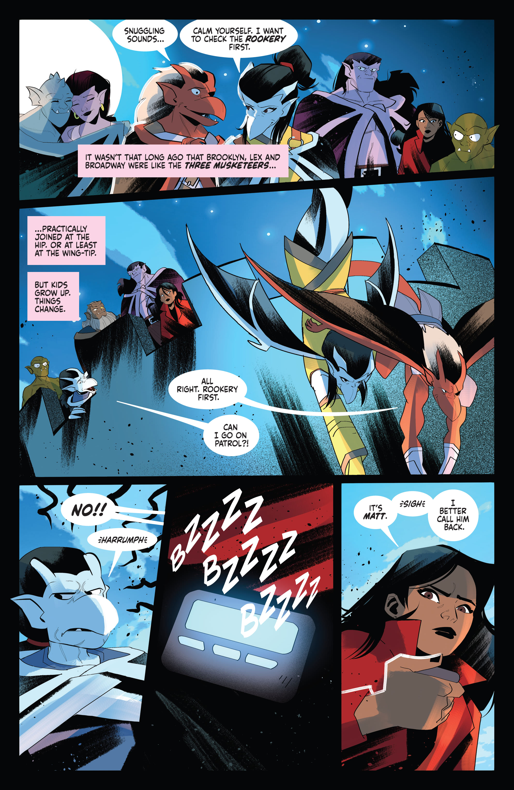 Read online Gargoyles (2022) comic -  Issue #1 - 16