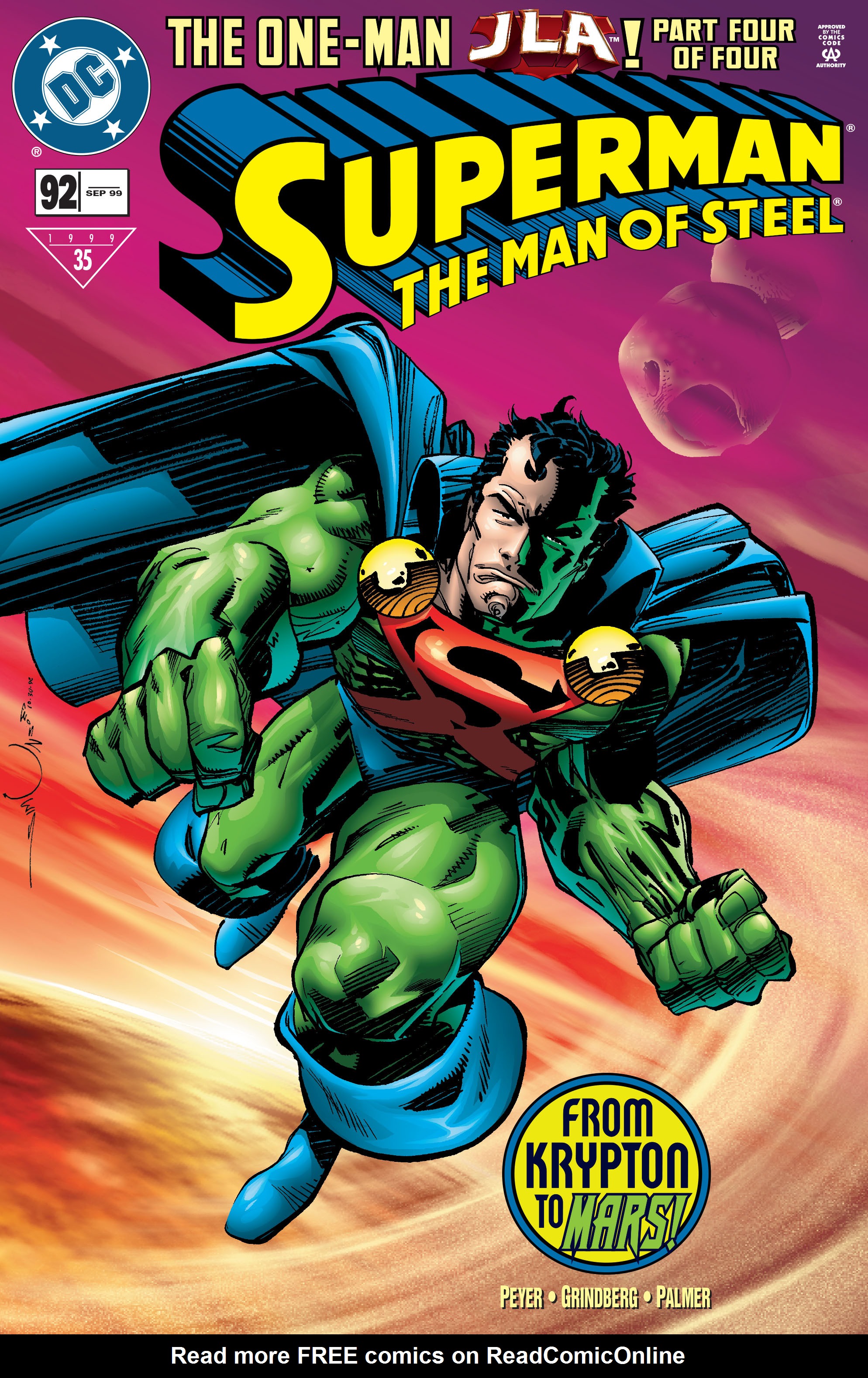 Read online Superman: The Man of Steel (1991) comic -  Issue #92 - 1