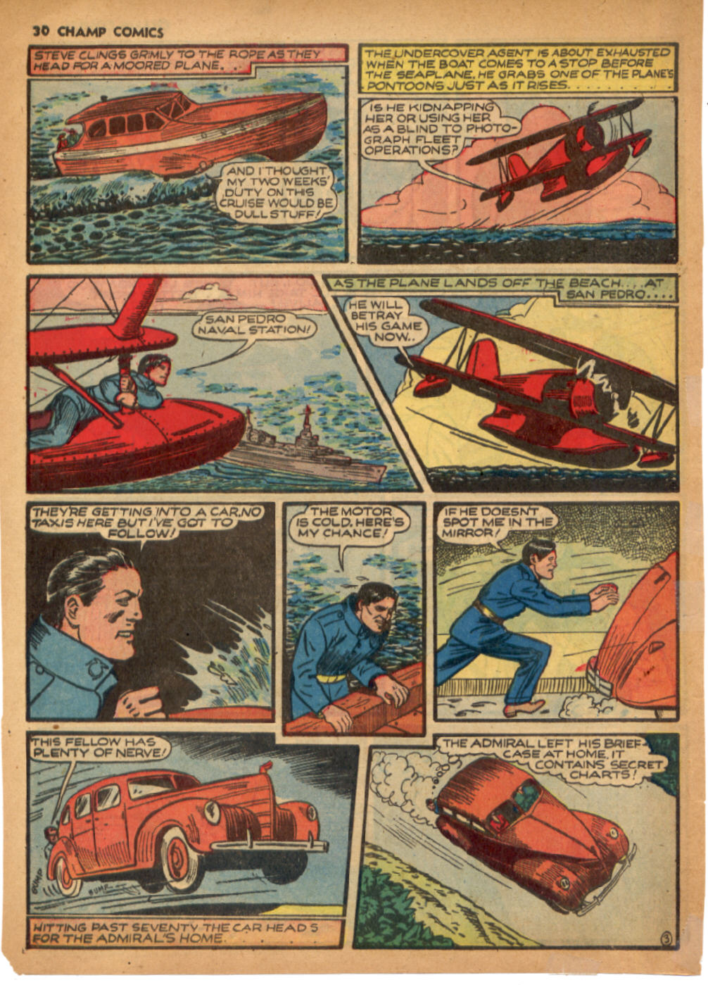 Read online Champ Comics comic -  Issue #13 - 32