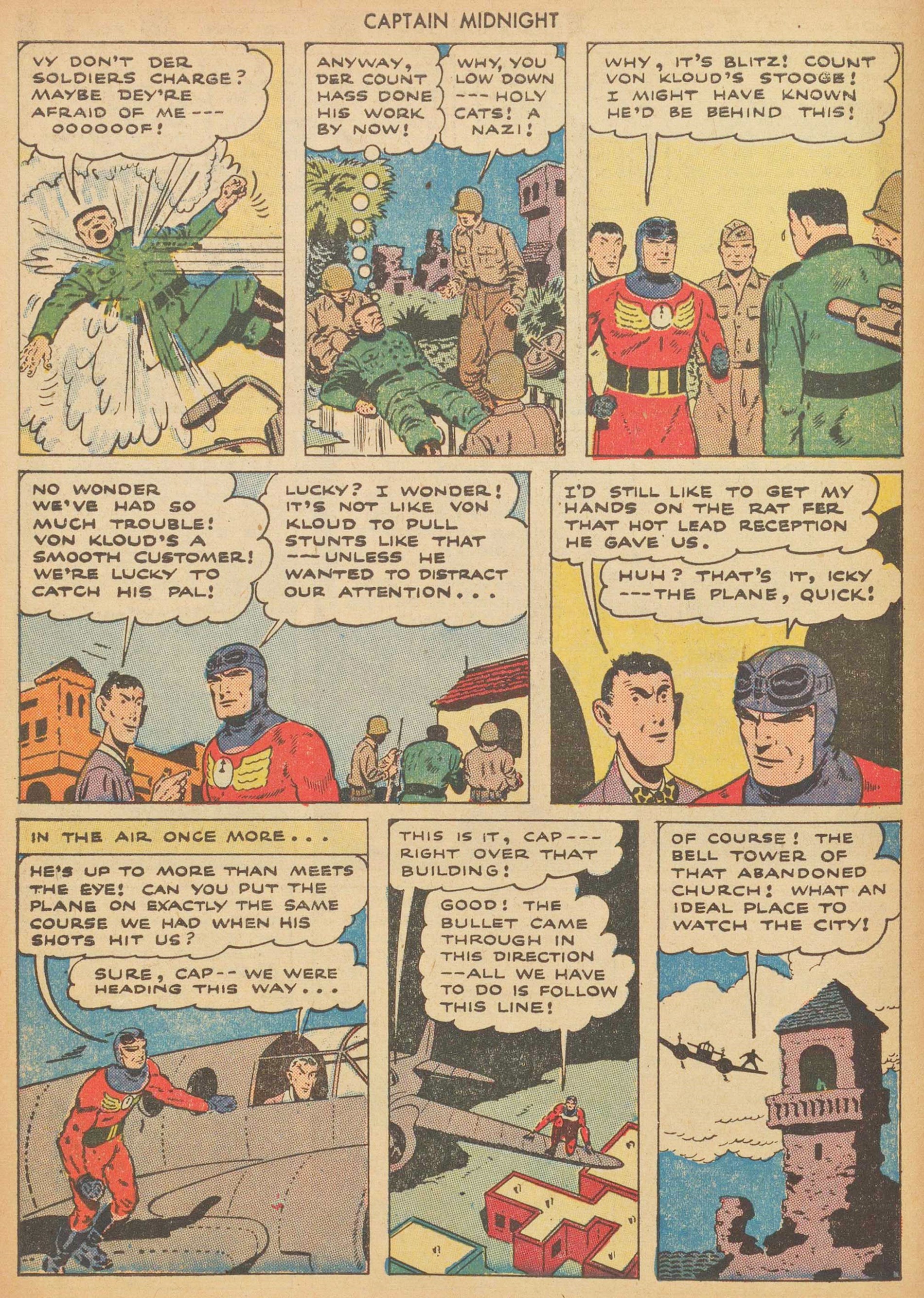 Read online Captain Midnight (1942) comic -  Issue #27 - 10