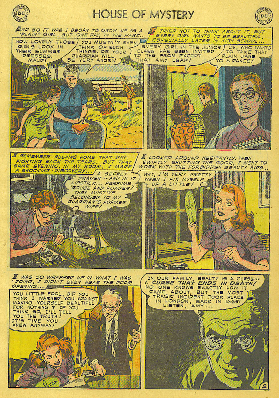 Read online House of Mystery (1951) comic -  Issue #34 - 29