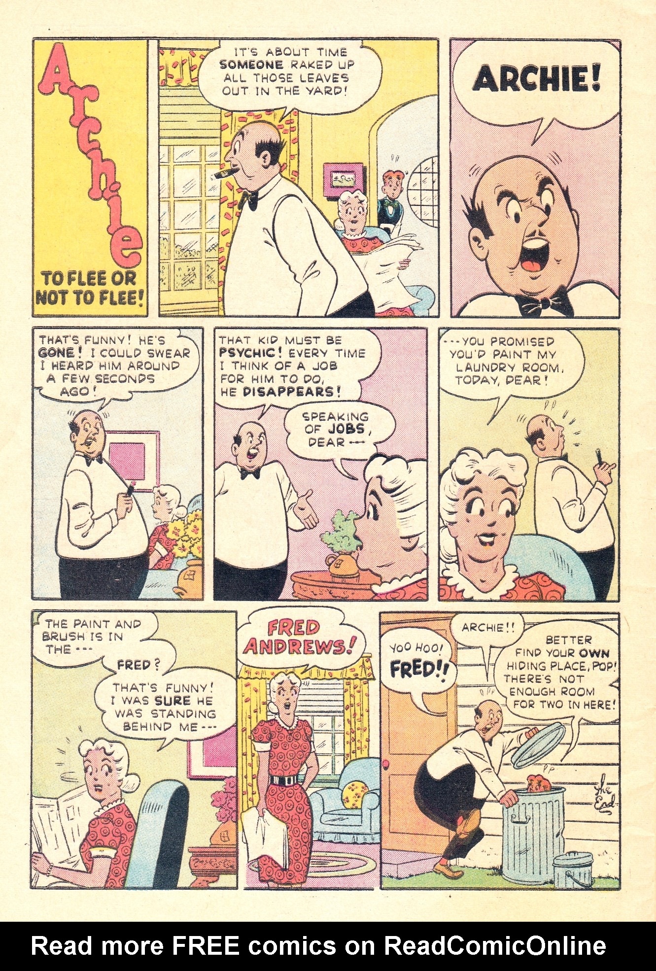 Read online Archie's Joke Book Magazine comic -  Issue #21 - 32