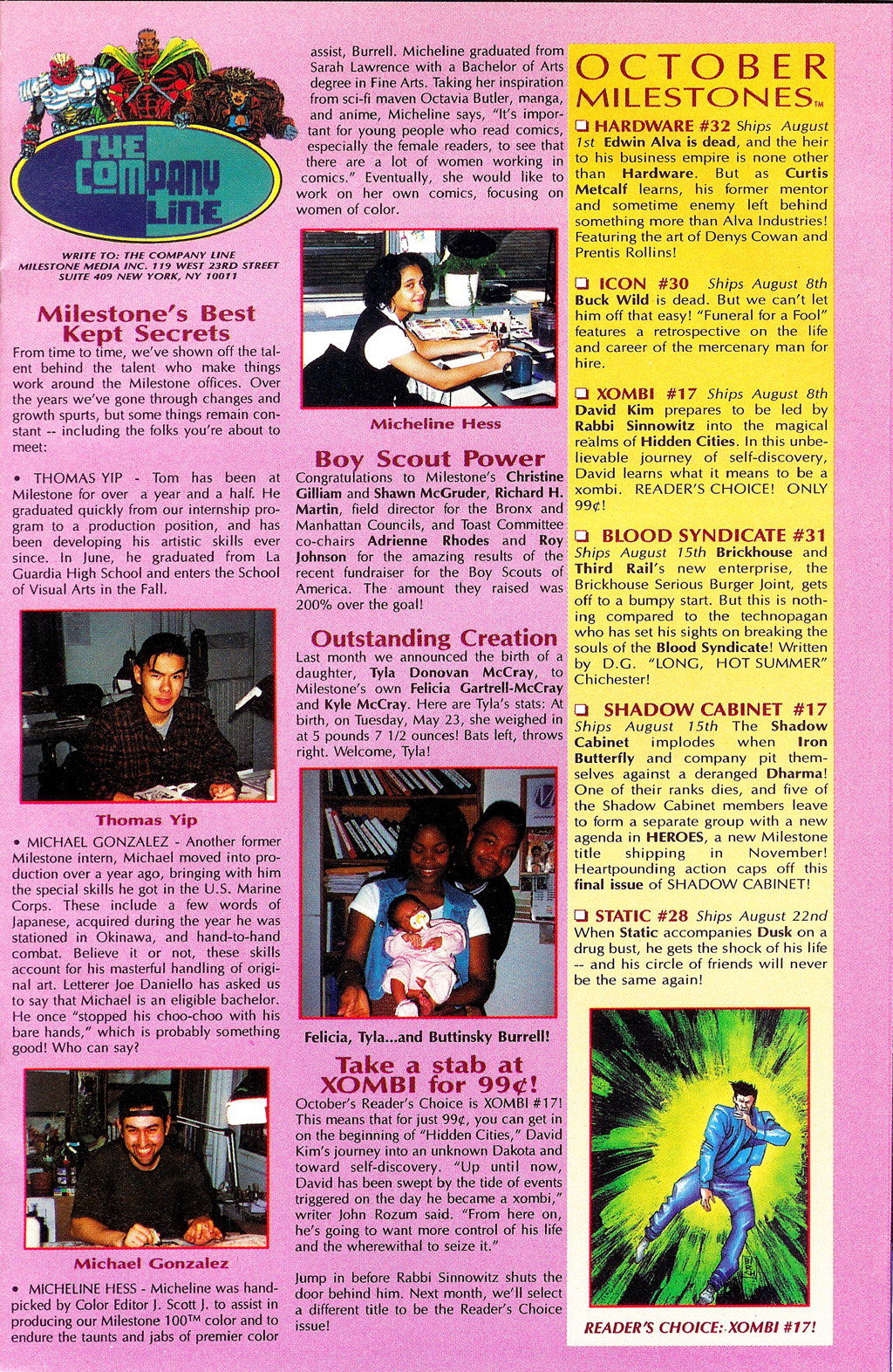 Read online Xombi (1994) comic -  Issue #17 - 14