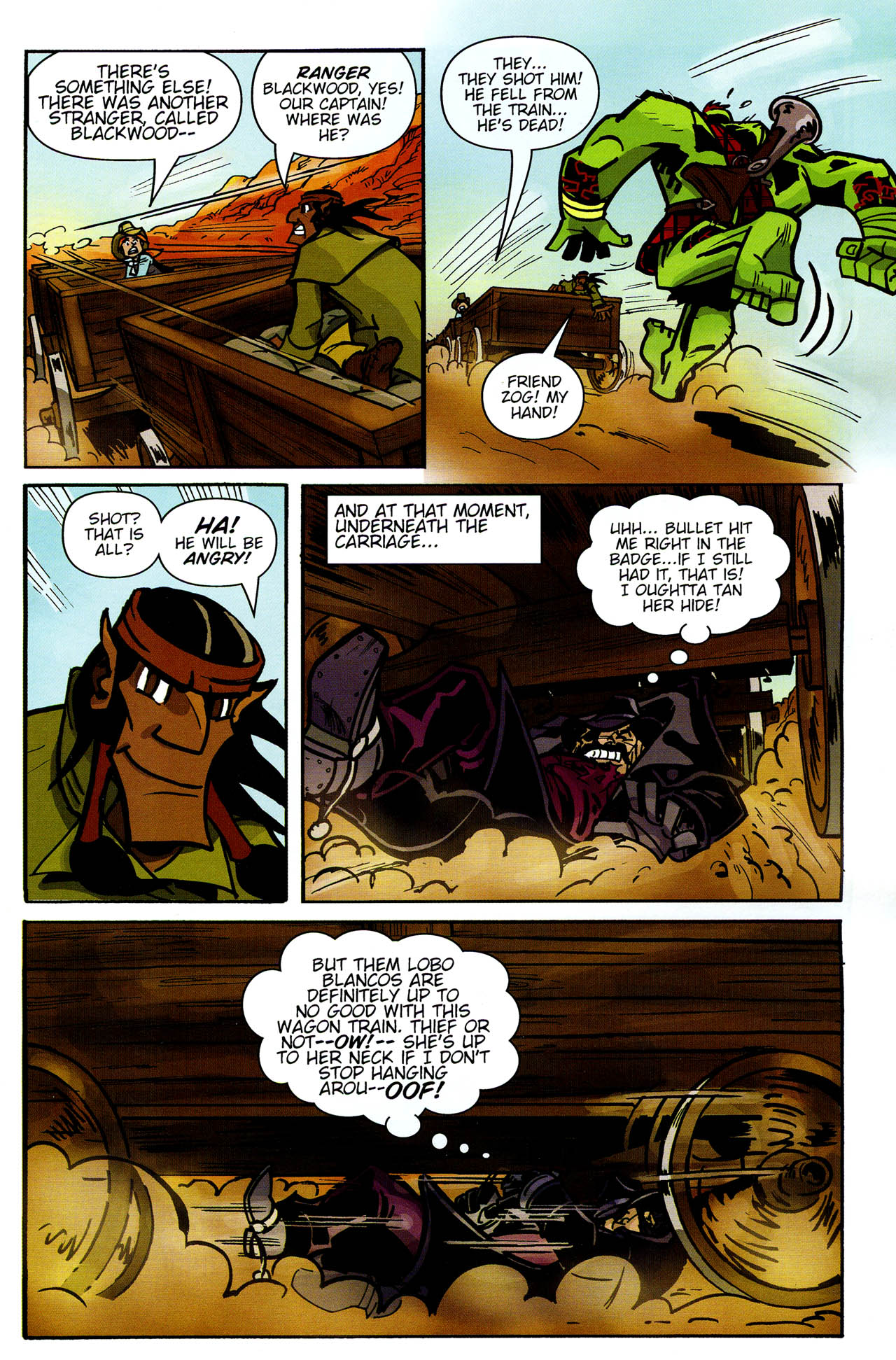Read online Texas Strangers comic -  Issue #2 - 7