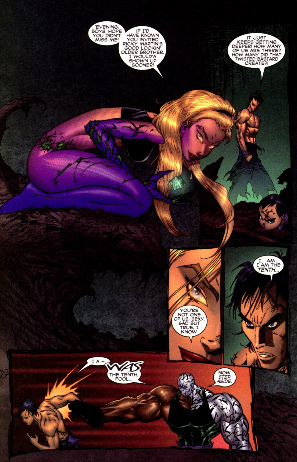Read online The Tenth: The Black Embrace comic -  Issue #4 - 12