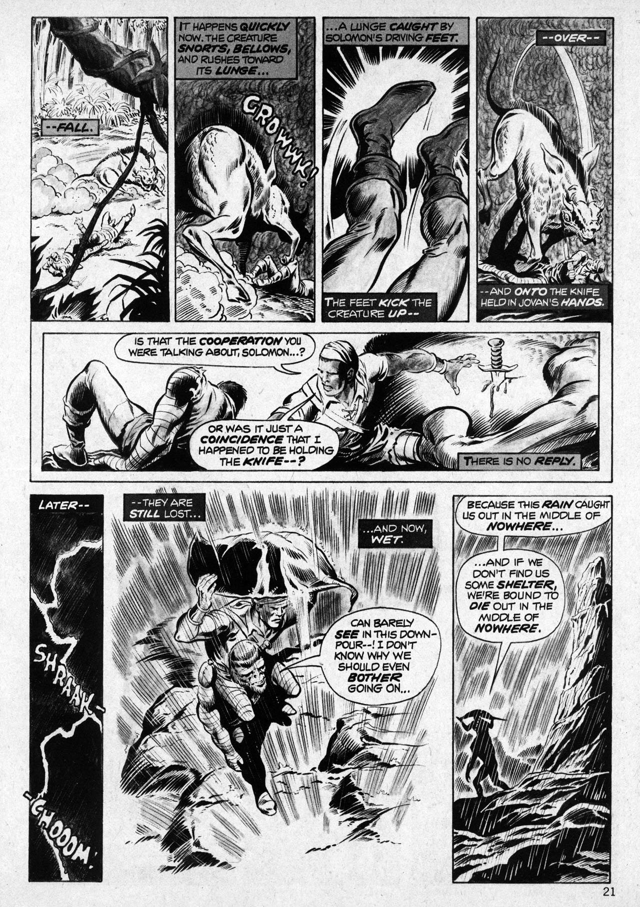 Read online Planet of the Apes comic -  Issue #5 - 20