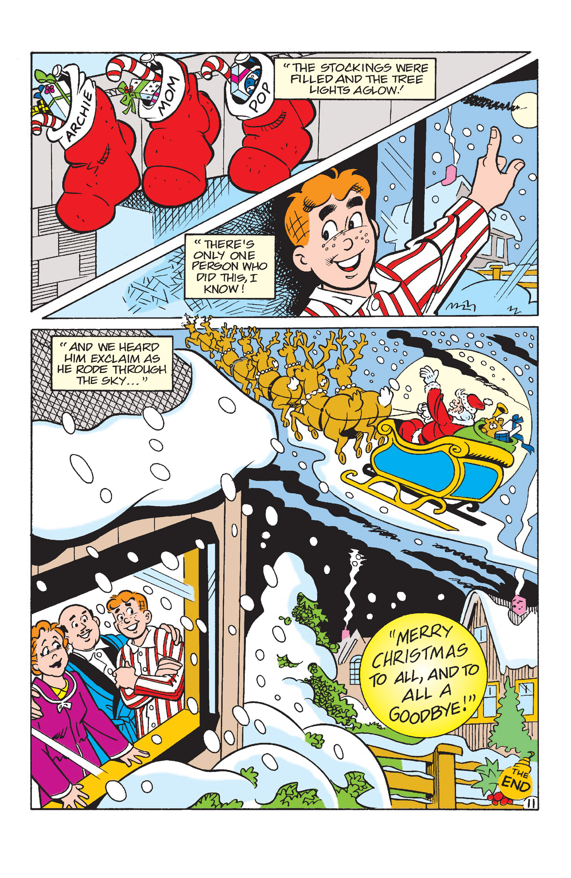 Read online Archie Meets Santa comic -  Issue # TPB - 51