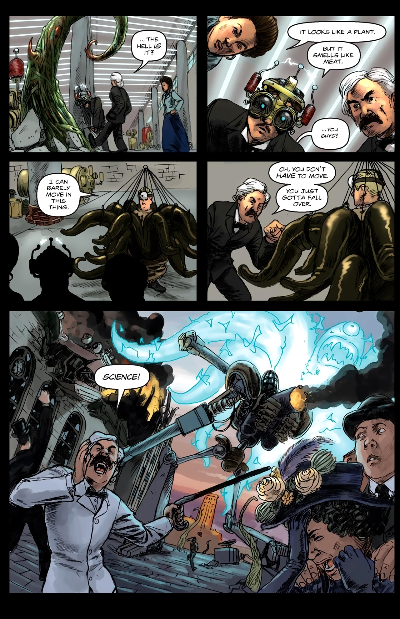 Read online The Five Fists of Science comic -  Issue # TPB - 71