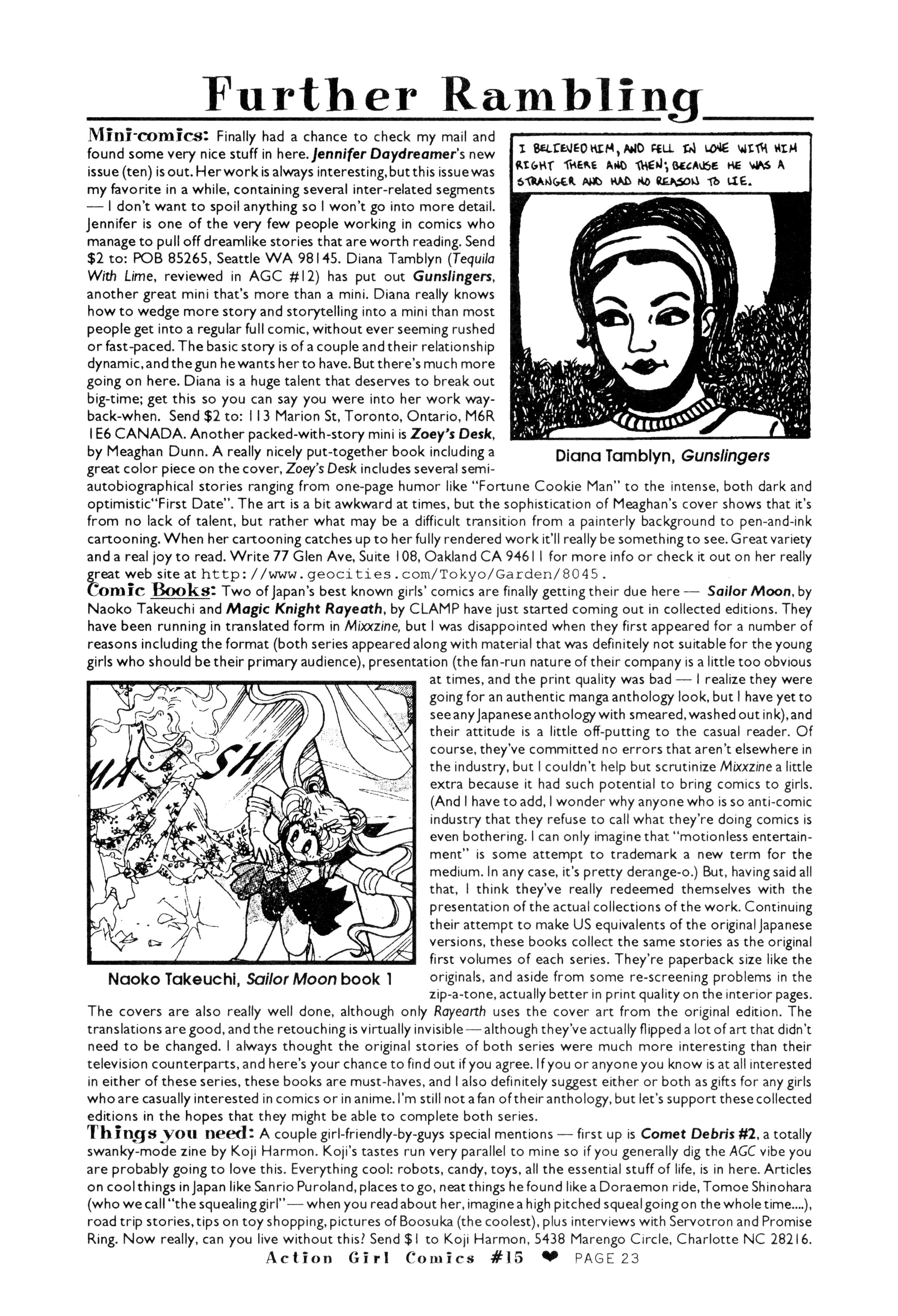 Read online Action Girl Comics comic -  Issue #15 - 25