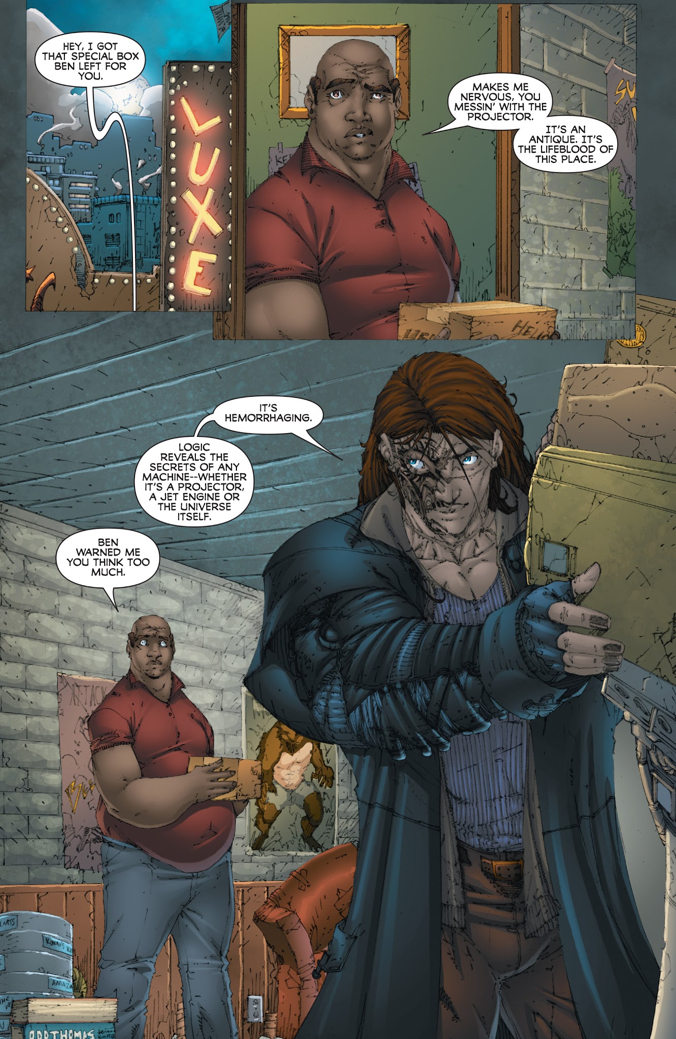 Read online Dean Koontz's Frankenstein: Prodigal Son (2008) comic -  Issue #2 - 7