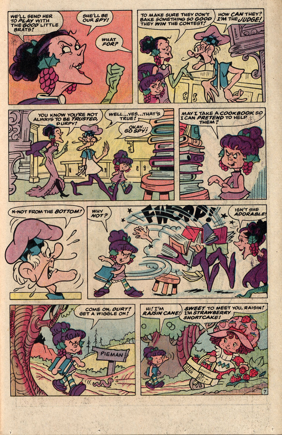 Read online Strawberry Shortcake (1985) comic -  Issue #1 - 11
