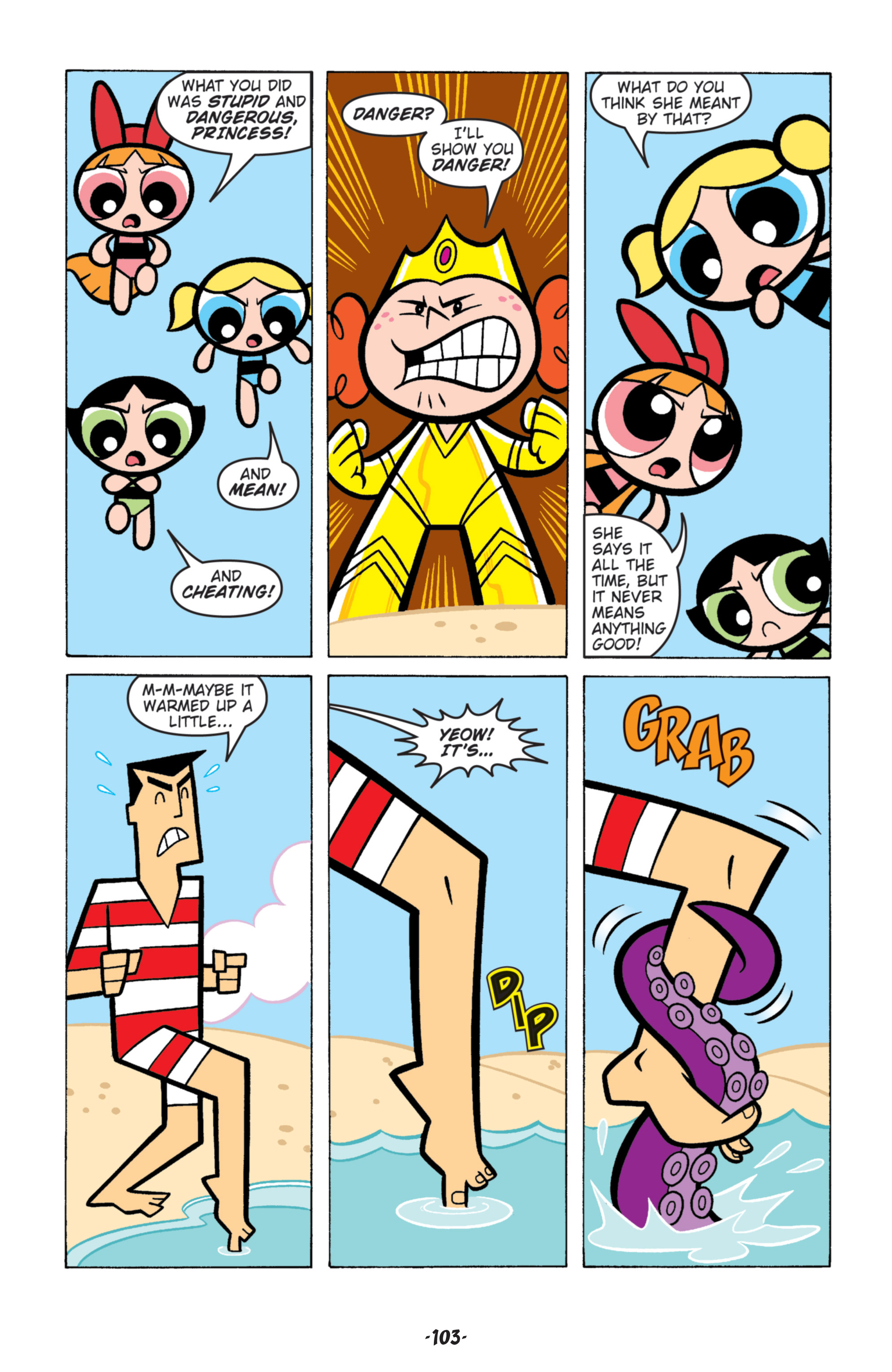 Read online Powerpuff Girls Classics comic -  Issue # TPB 3 - 104