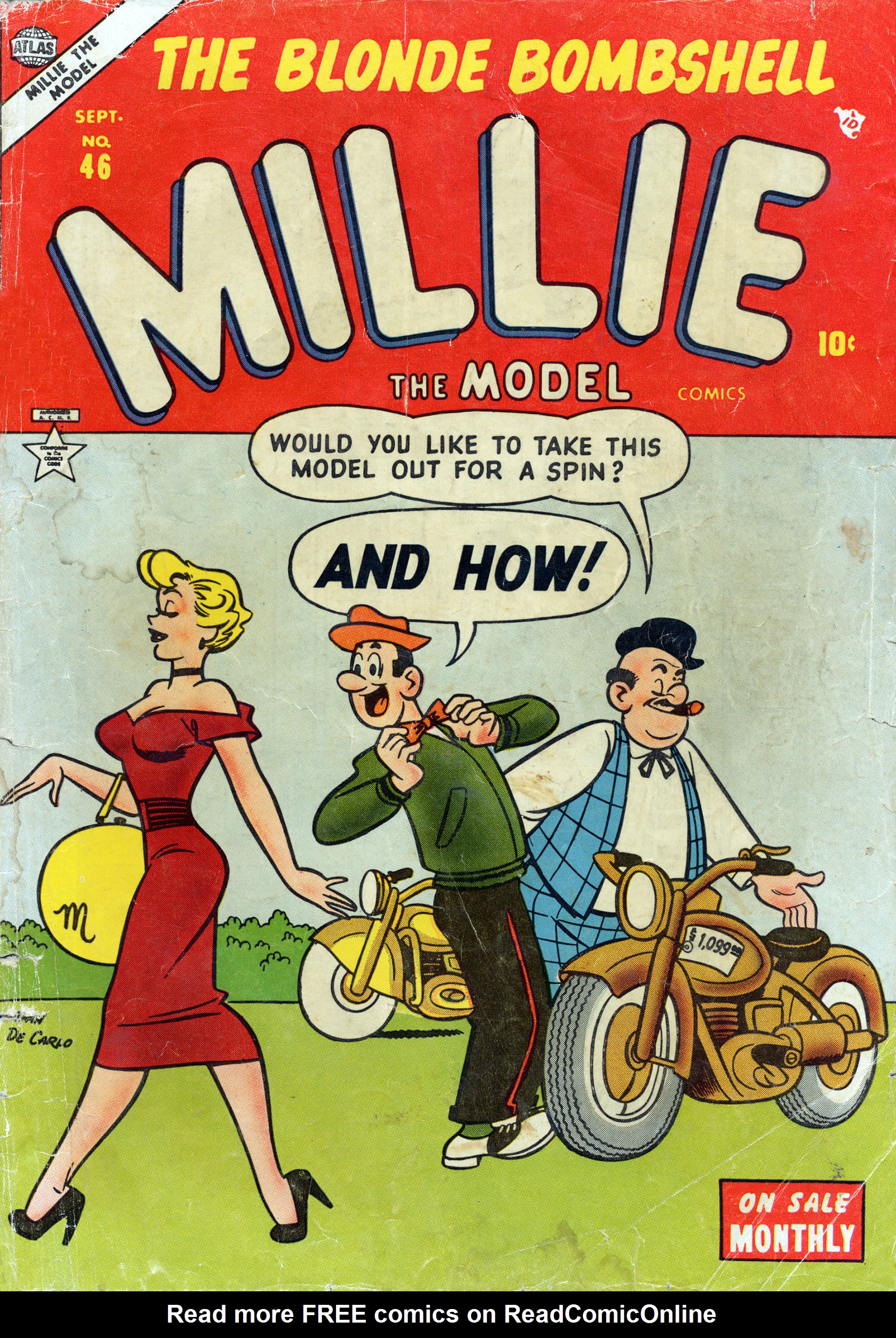 Read online Millie the Model comic -  Issue #46 - 1