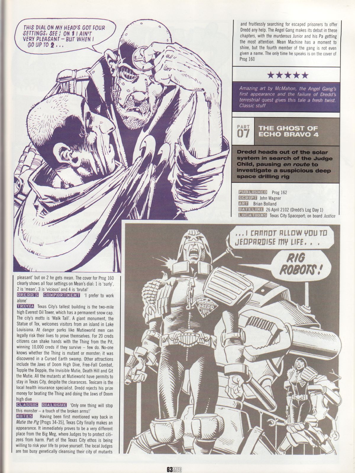 Read online Judge Dredd Megazine (Vol. 5) comic -  Issue #228 - 63