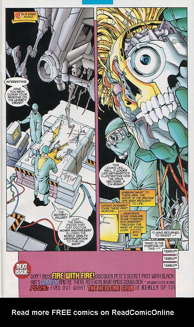 Read online Excalibur (1988) comic -  Issue #98 - 20