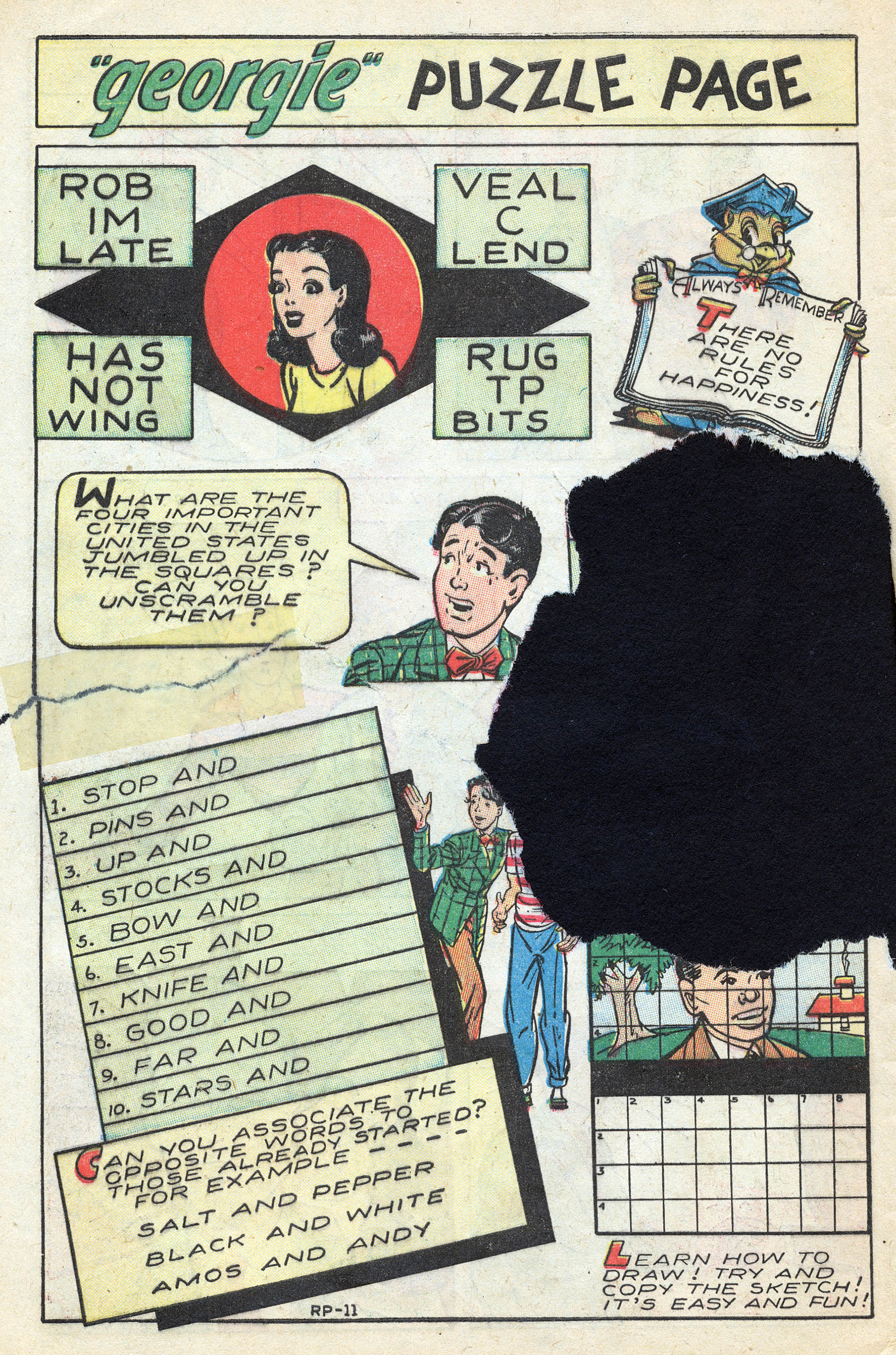 Read online Georgie Comics (1945) comic -  Issue #7 - 40