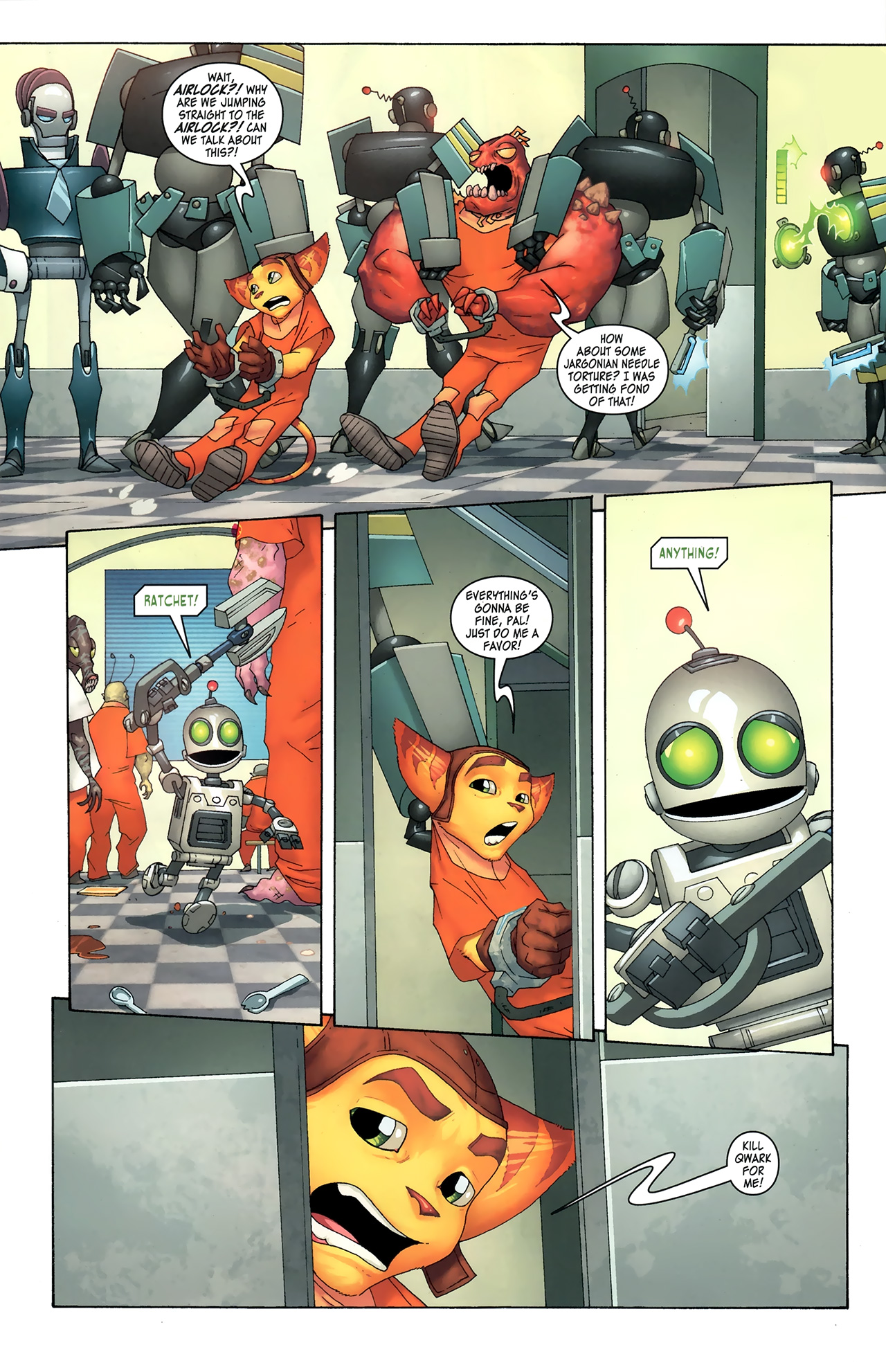 Read online Ratchet & Clank comic -  Issue #2 - 9