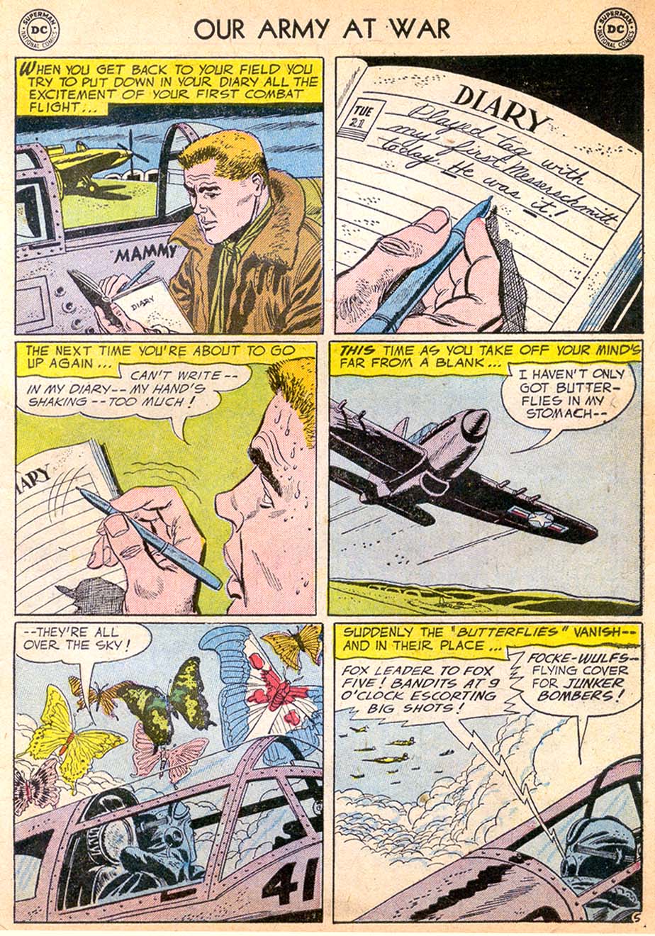 Read online Our Army at War (1952) comic -  Issue #45 - 7