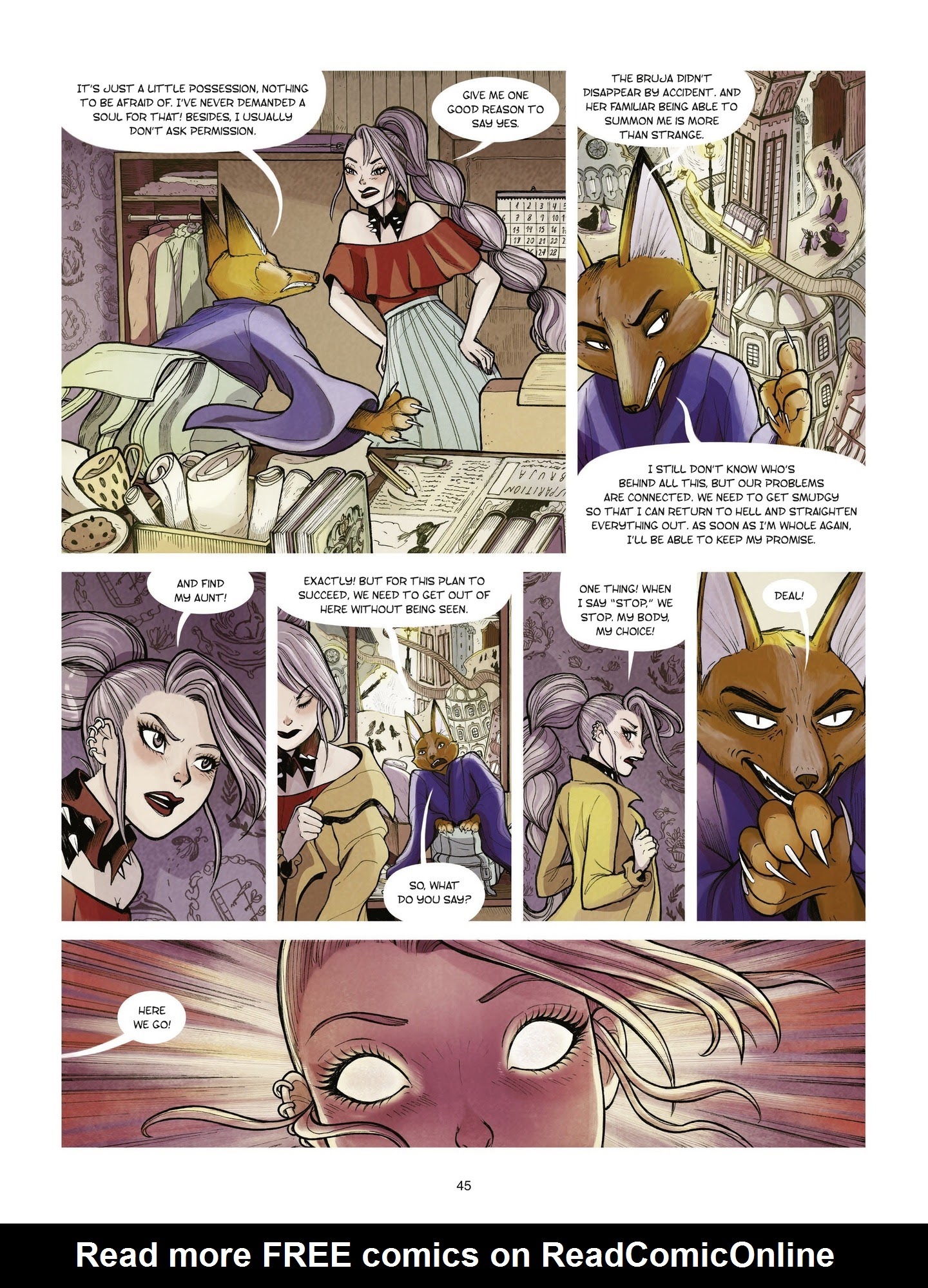 Read online Devil on Her Shoulder comic -  Issue # TPB 1 - 45