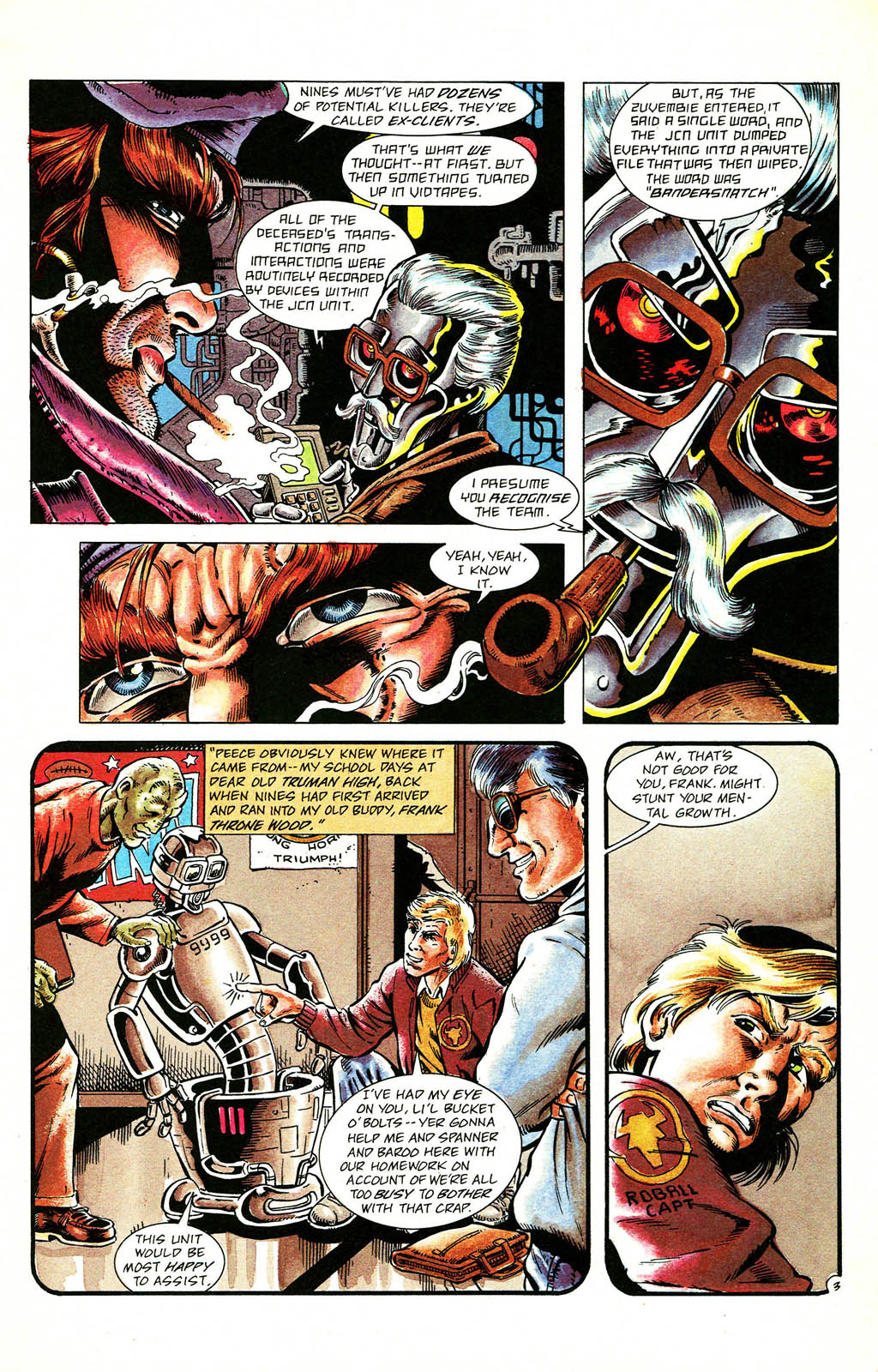 Read online Grimjack comic -  Issue #71 - 5