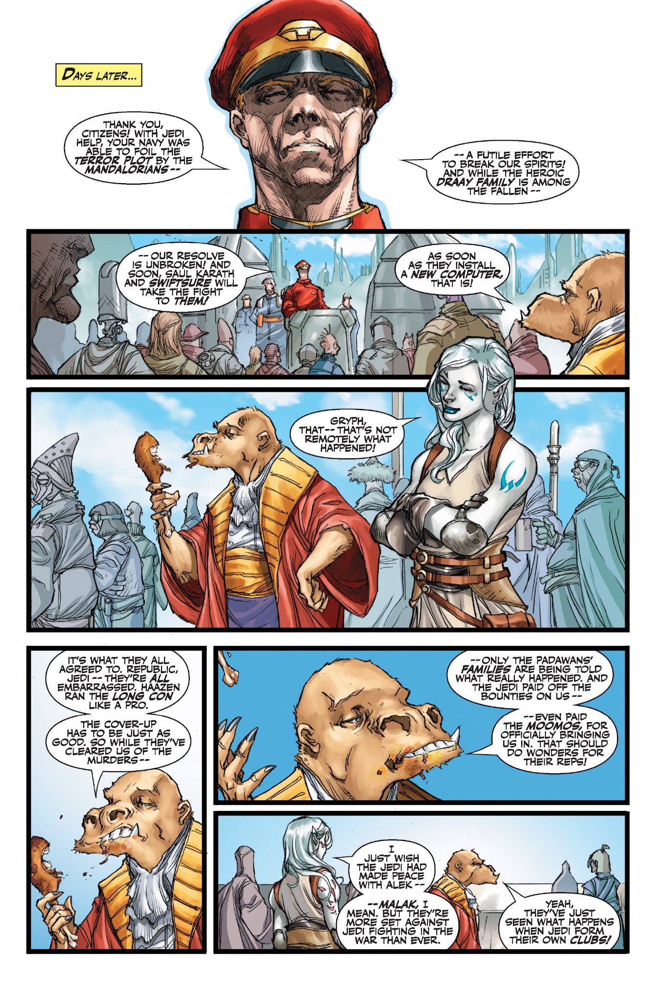 Read online Star Wars Legends: The Old Republic - Epic Collection comic -  Issue # TPB 2 (Part 5) - 14