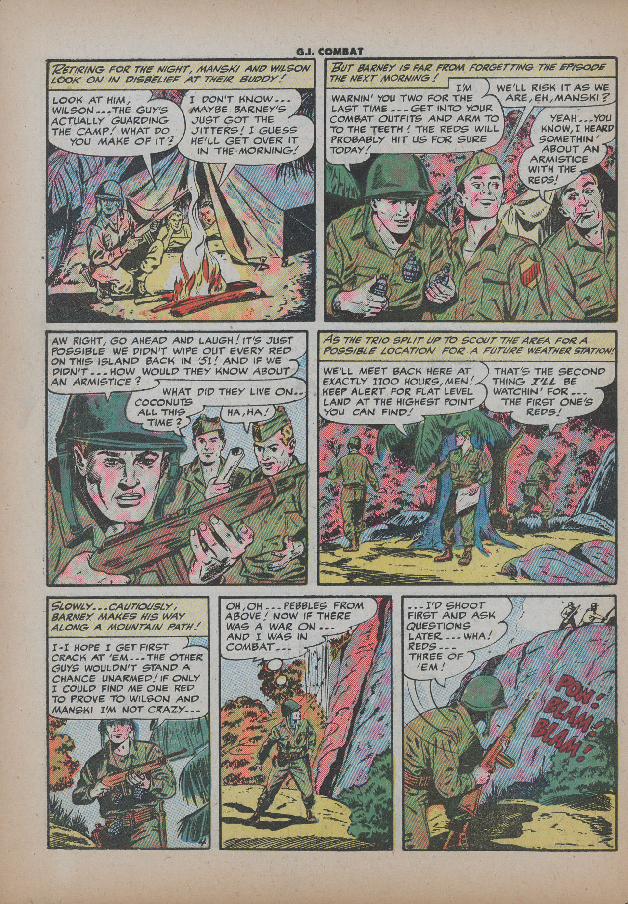 Read online G.I. Combat (1952) comic -  Issue #23 - 30