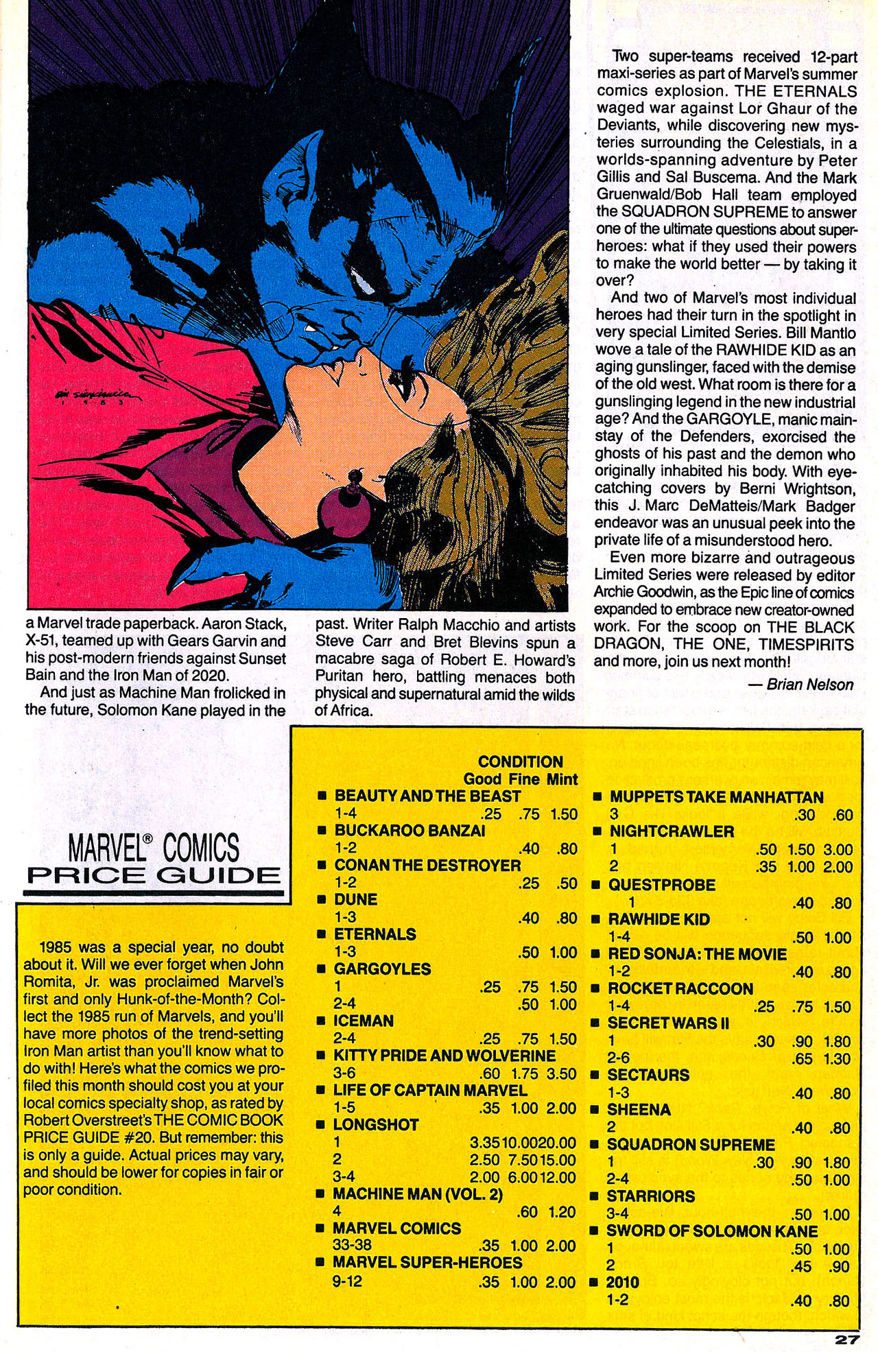 Read online Marvel Age comic -  Issue #107 - 28