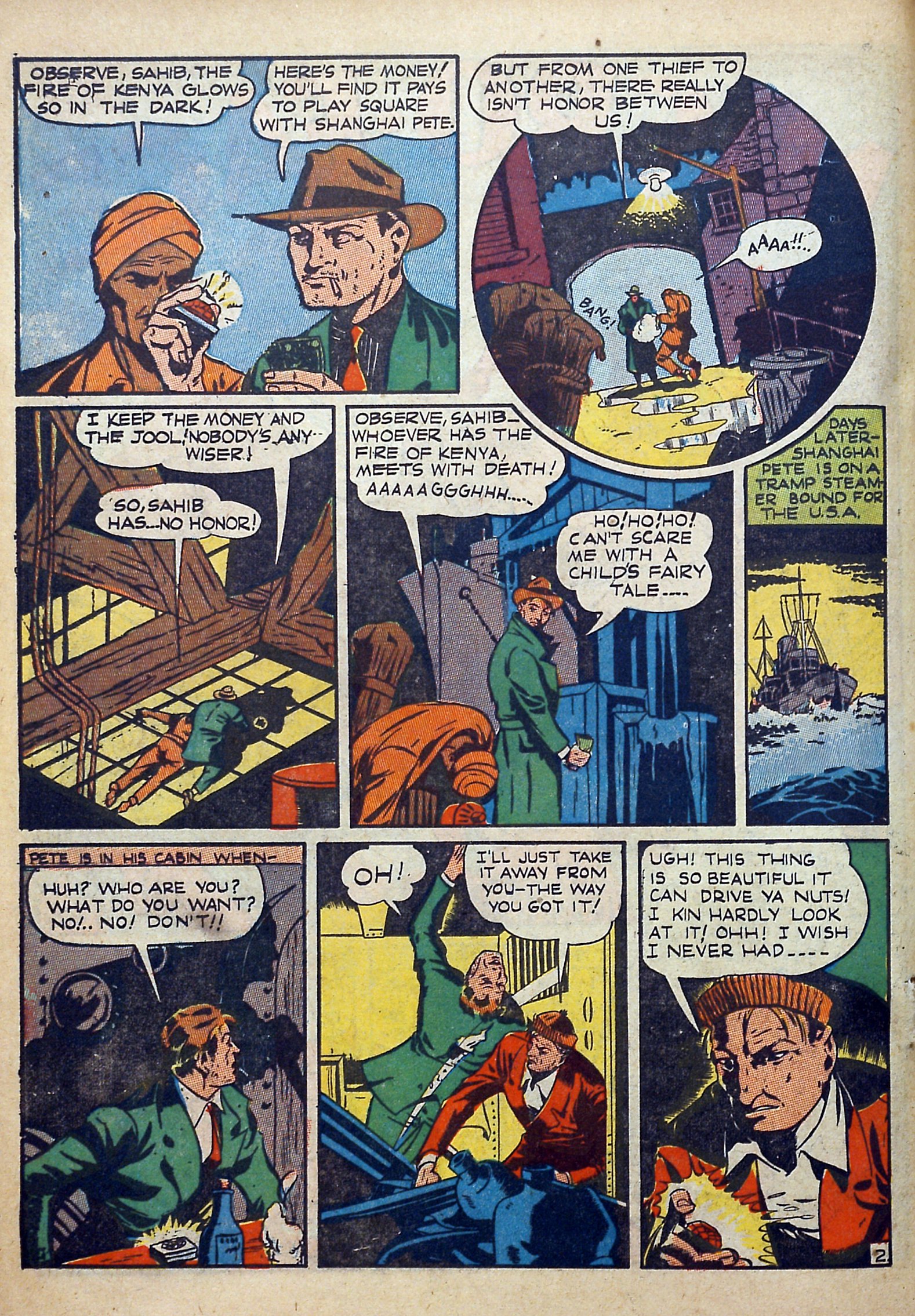 Read online Clue Comics comic -  Issue #4 - 34