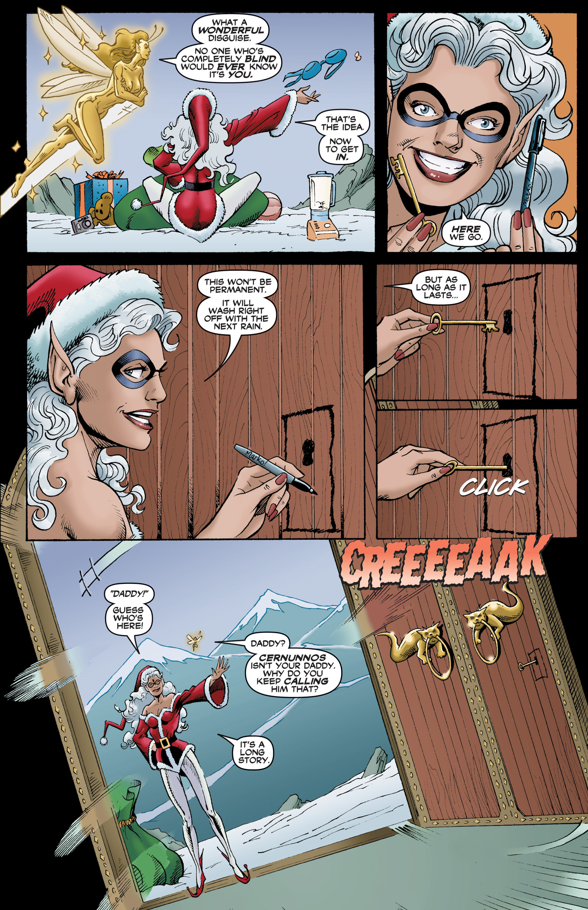 Read online The Adventures of Chrissie Claus comic -  Issue #3 - 10