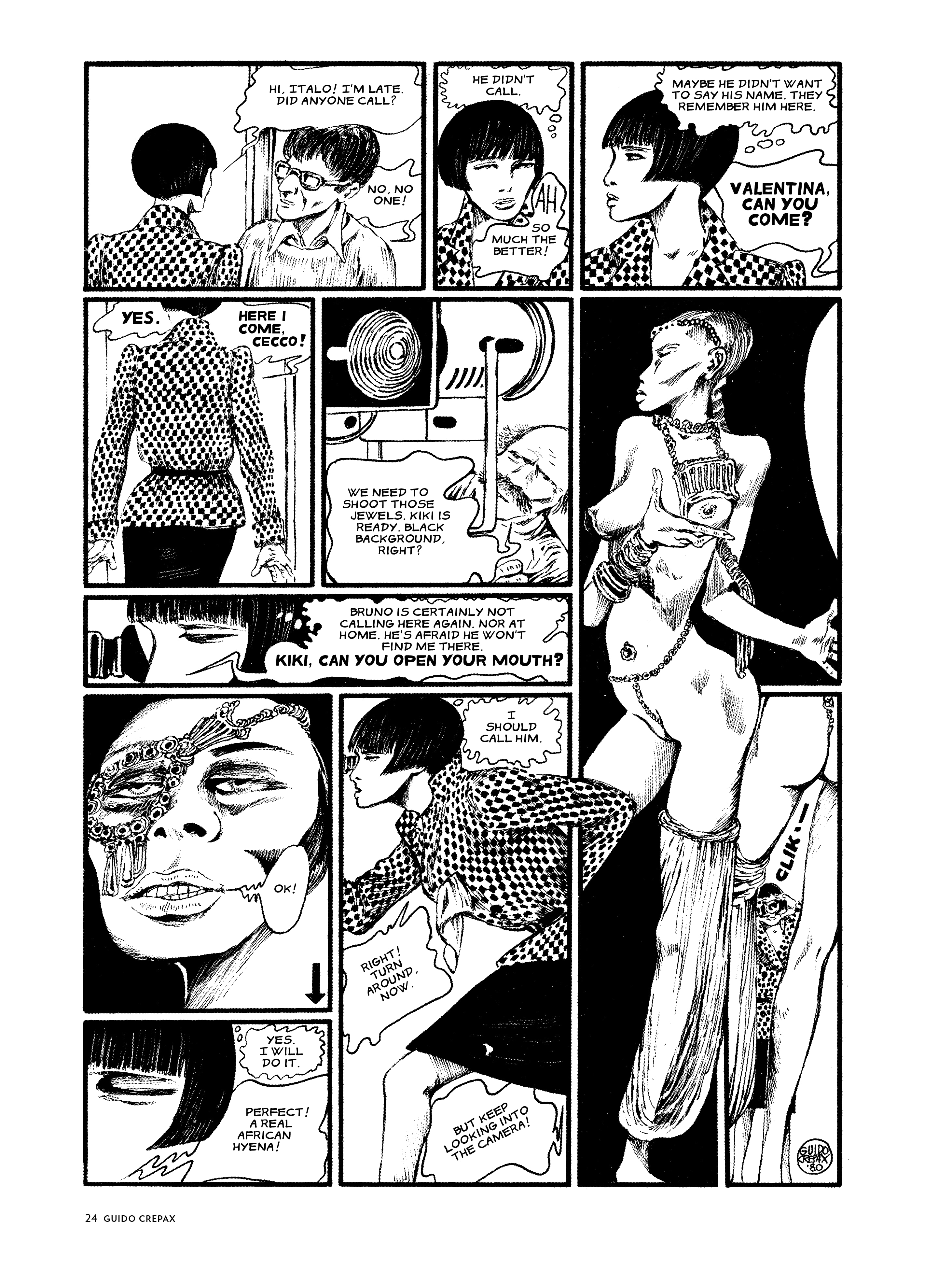 Read online The Complete Crepax comic -  Issue # TPB 6 (Part 1) - 36